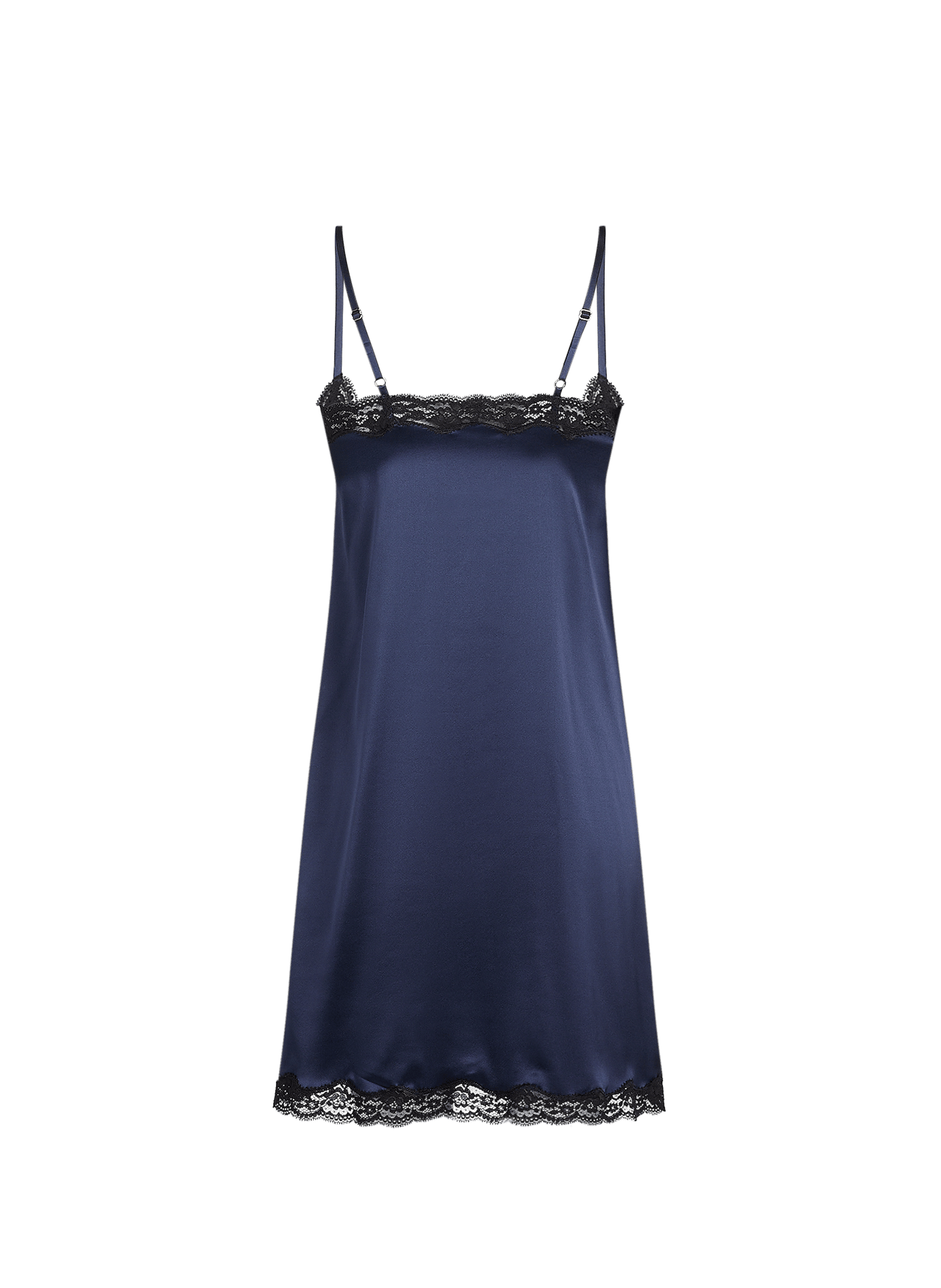 V-neck silk blend nightgown VANNINA VESPERINI Blue