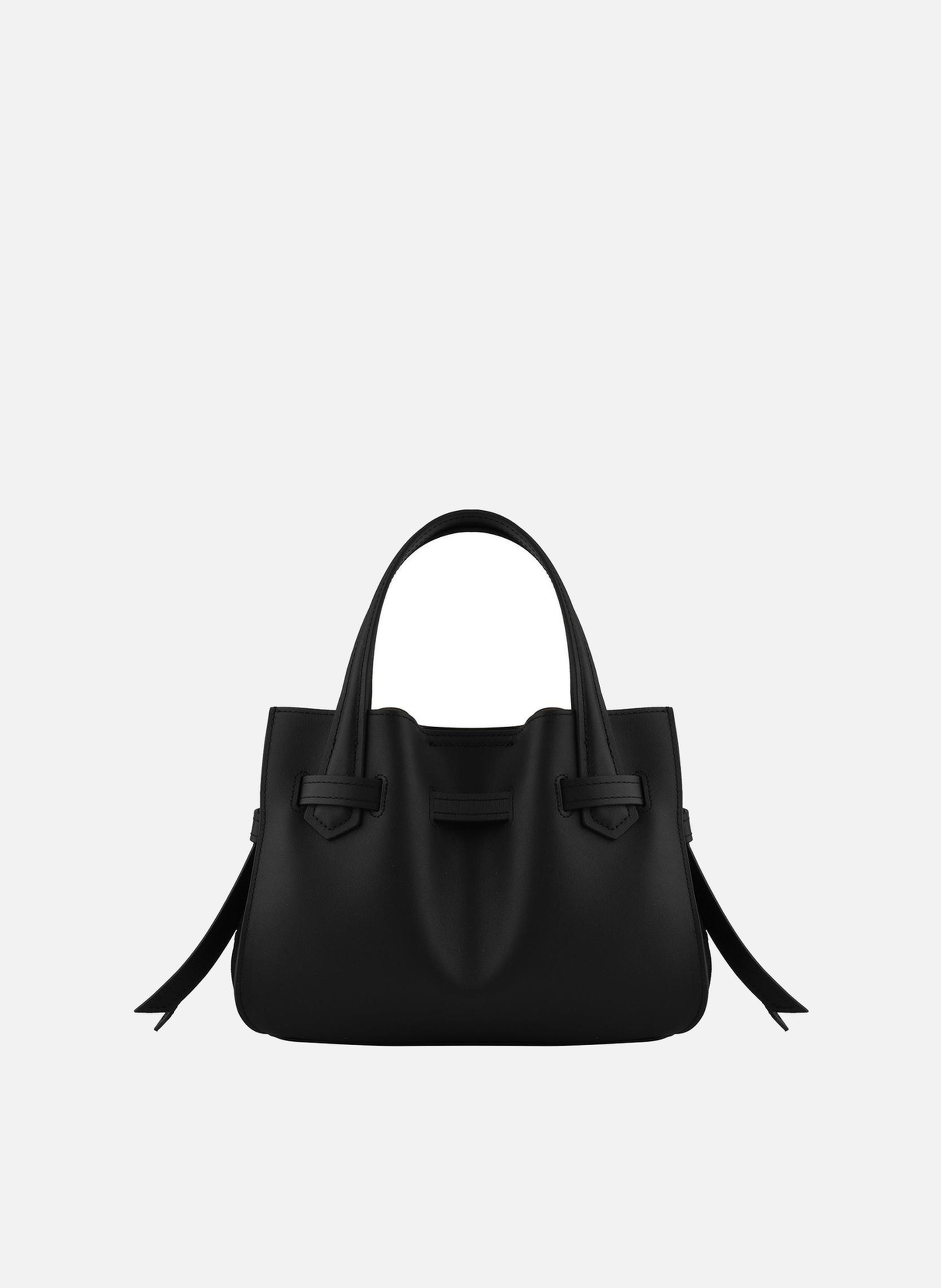 Blossom neo daim | sac à main POURCHET Noir