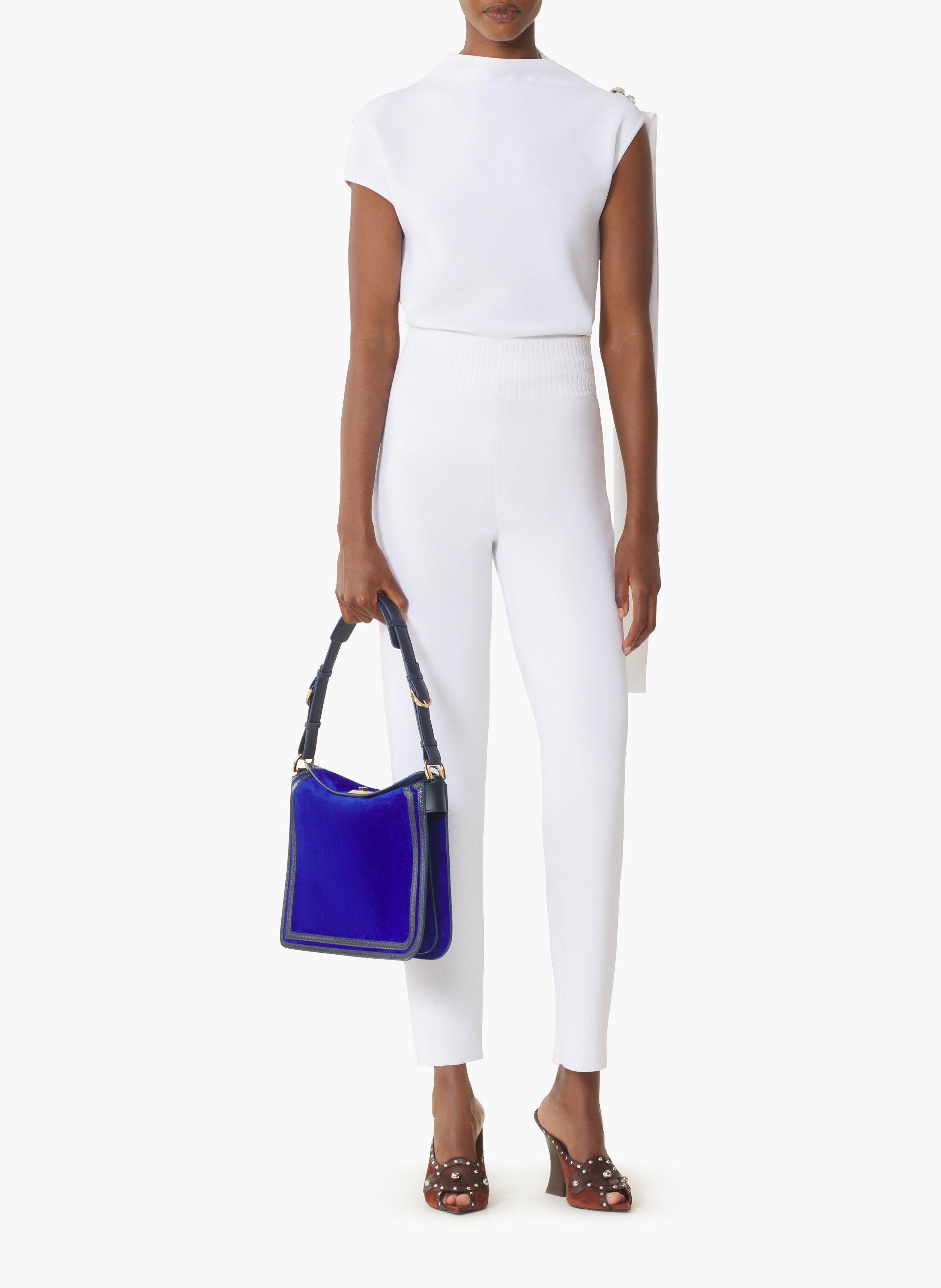 Legging en viscose LANVIN Blanc