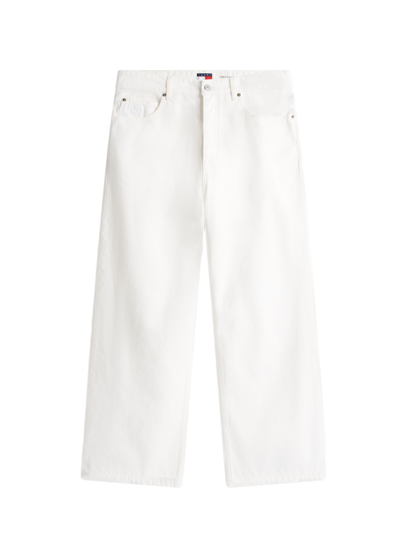 Weite Baumwollhose Théo TOMMY HILFIGER Beige