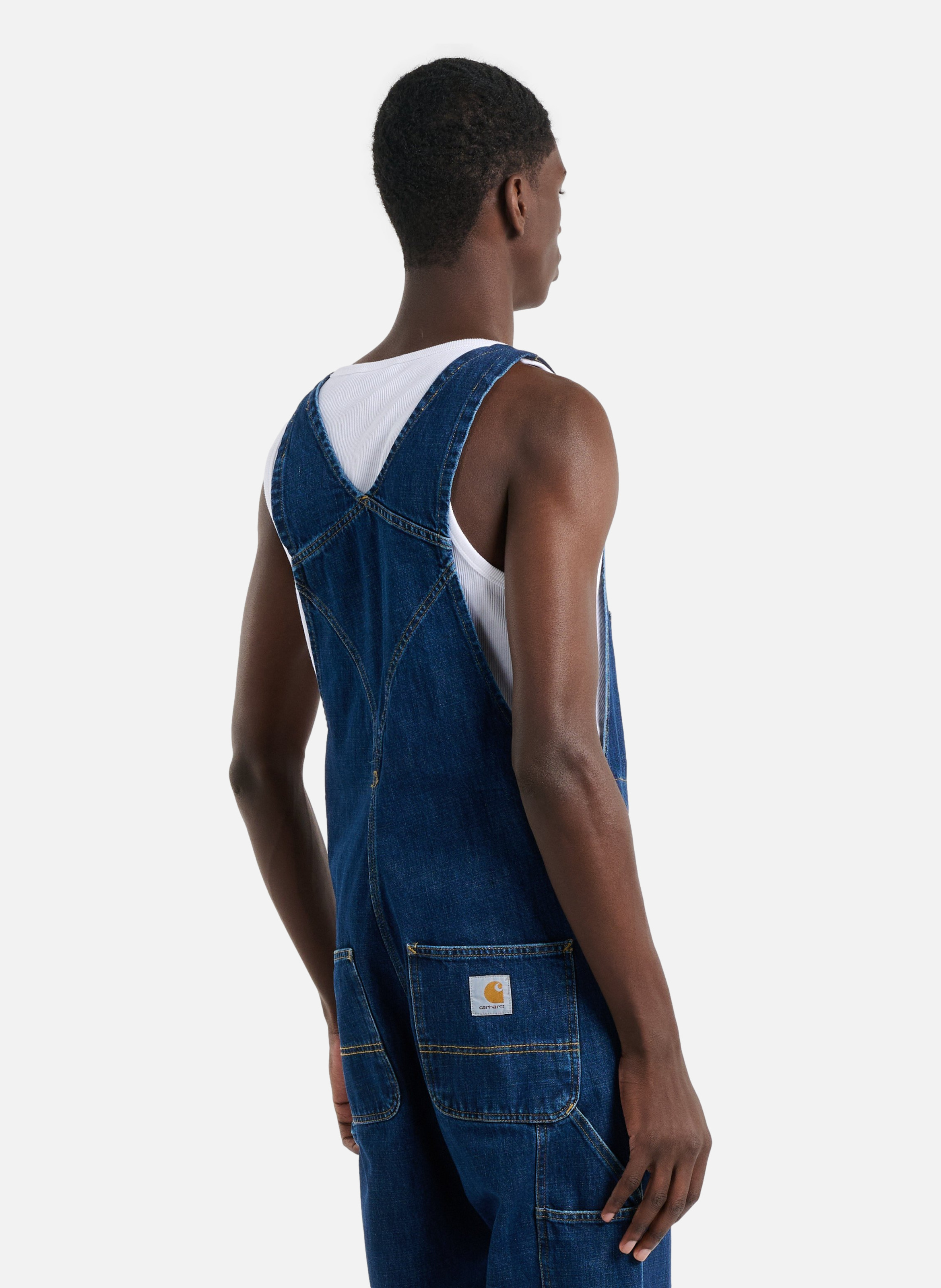Salopette bib overall CARHARTT WIP Bleu