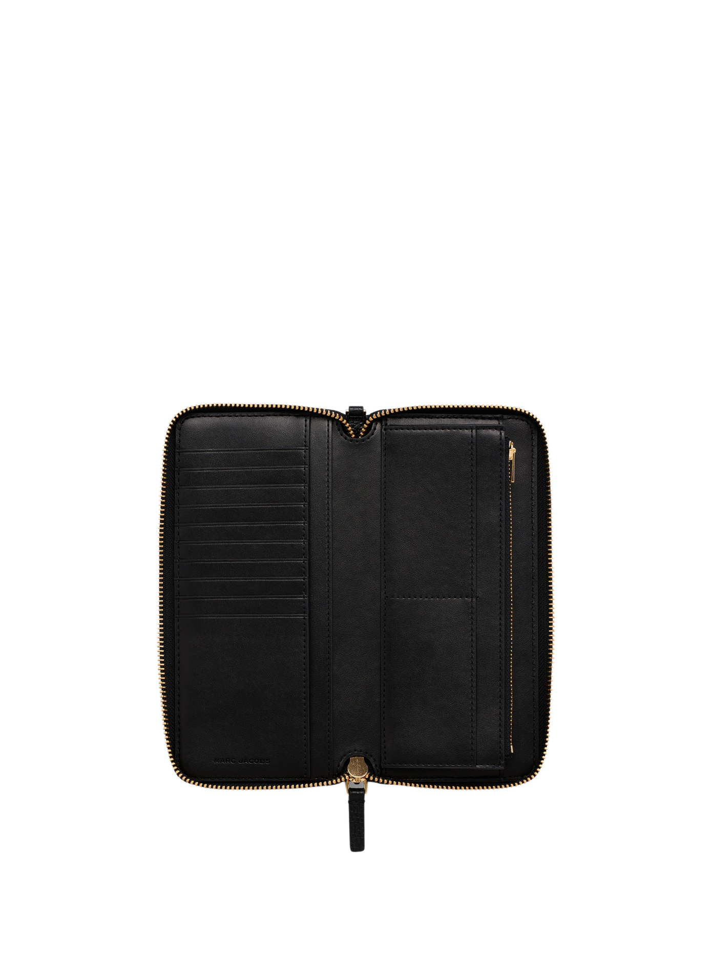 The leather continental wallet MARC JACOBS Black