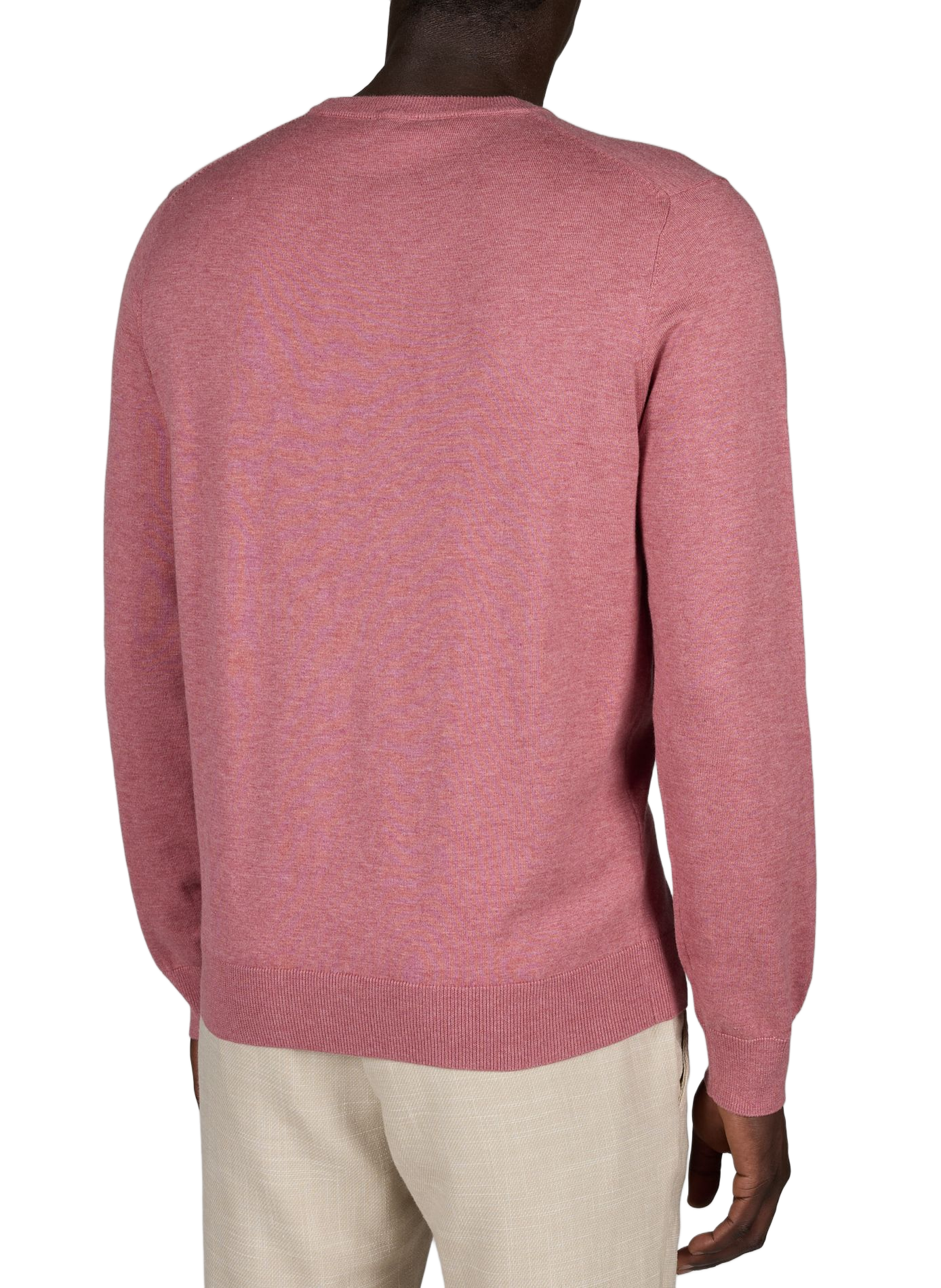 Pull en coton et soie FACONNABLE Rouge