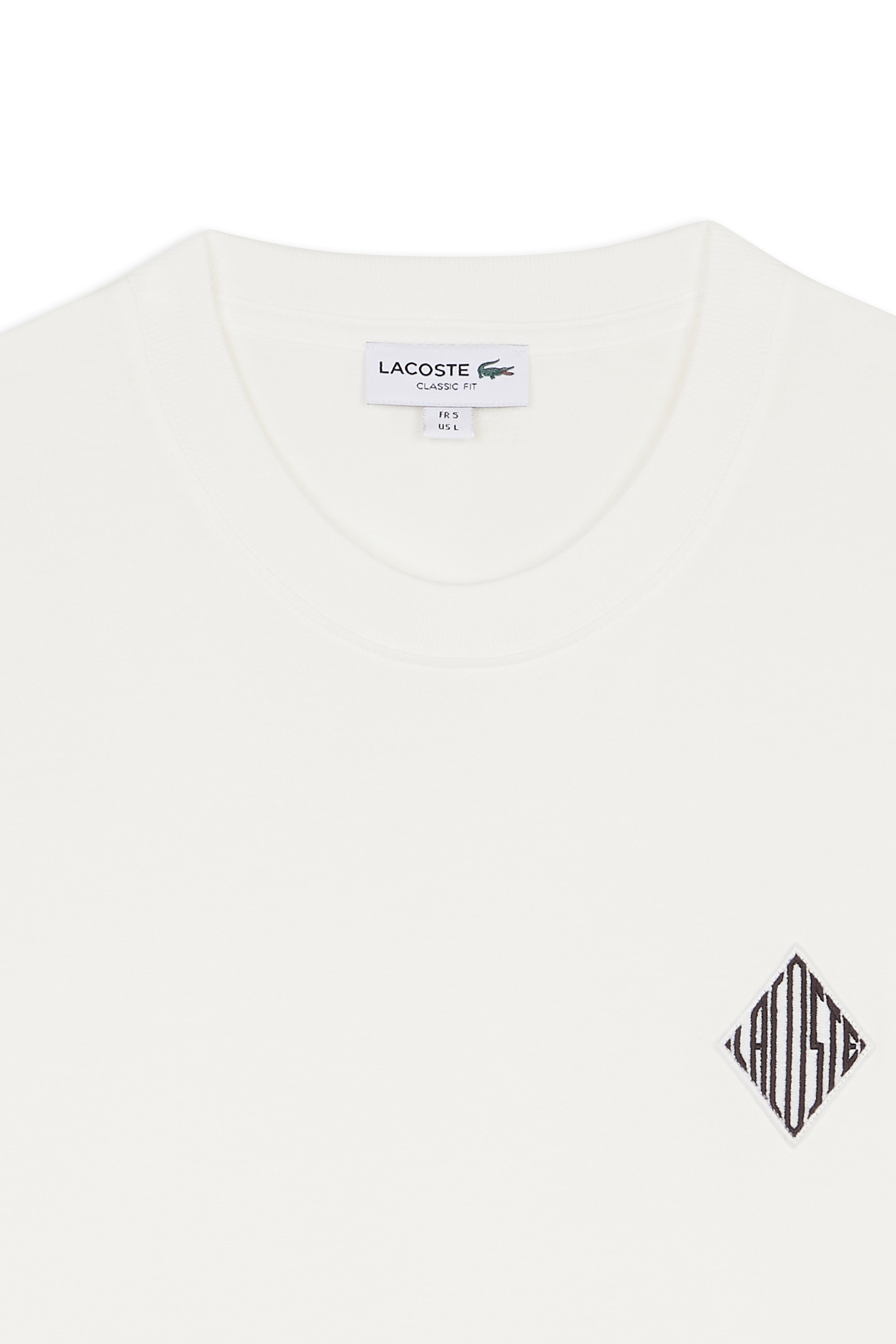 T-shirt tee-shirt LACOSTE Blanc