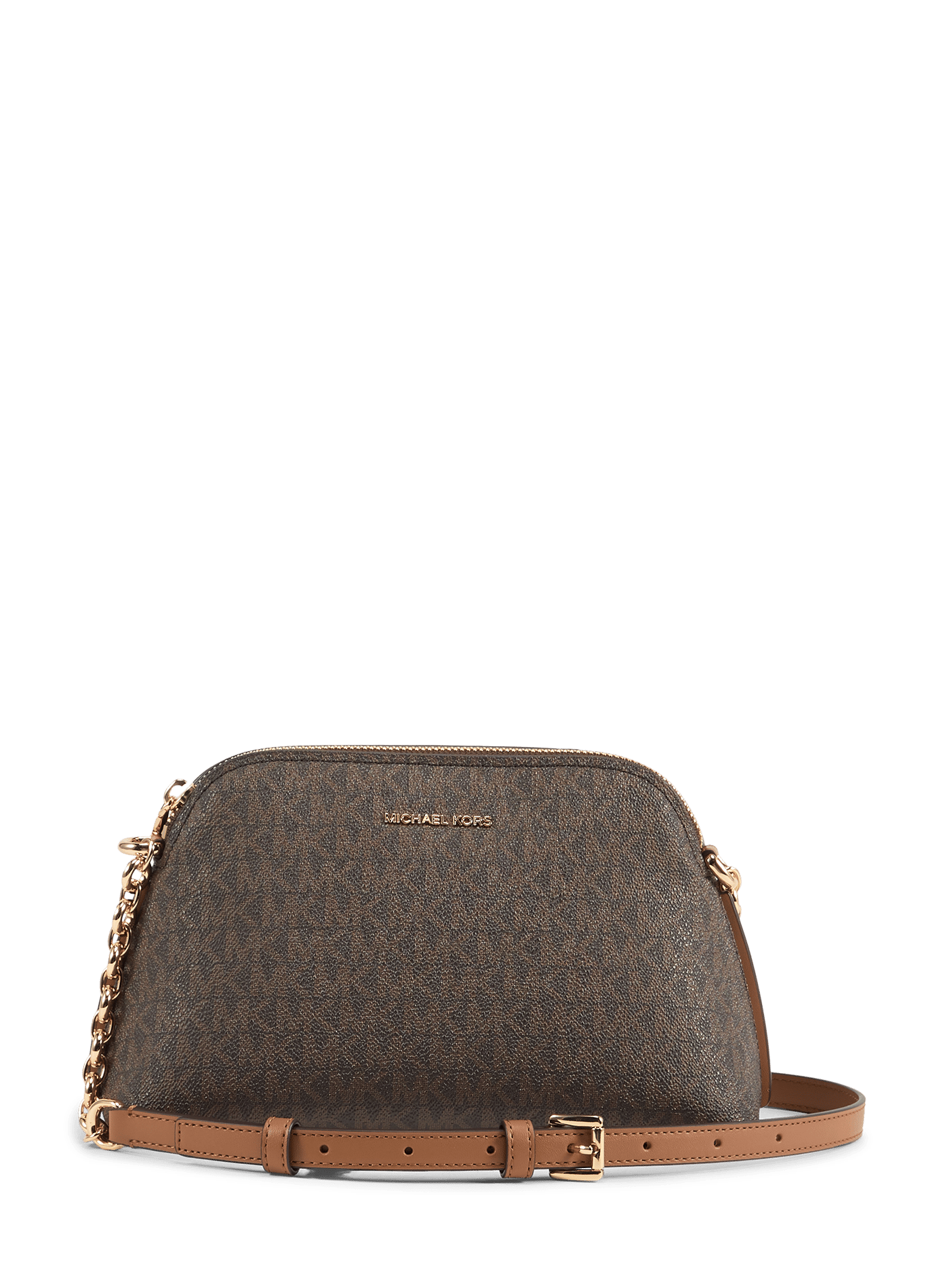 Sac à bandoulière Freddie monogrammé MICHAEL KORS Marron
