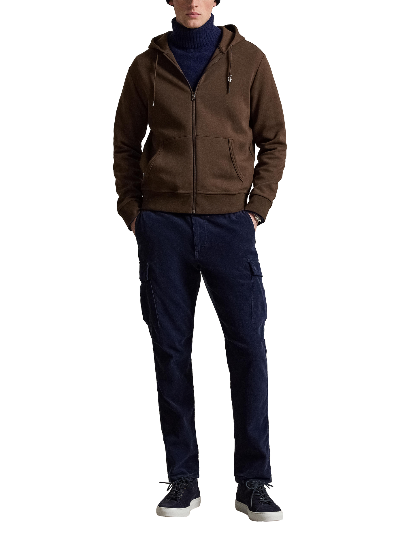Hoodie avec fermeture à glissière POLO RALPH LAUREN Beige