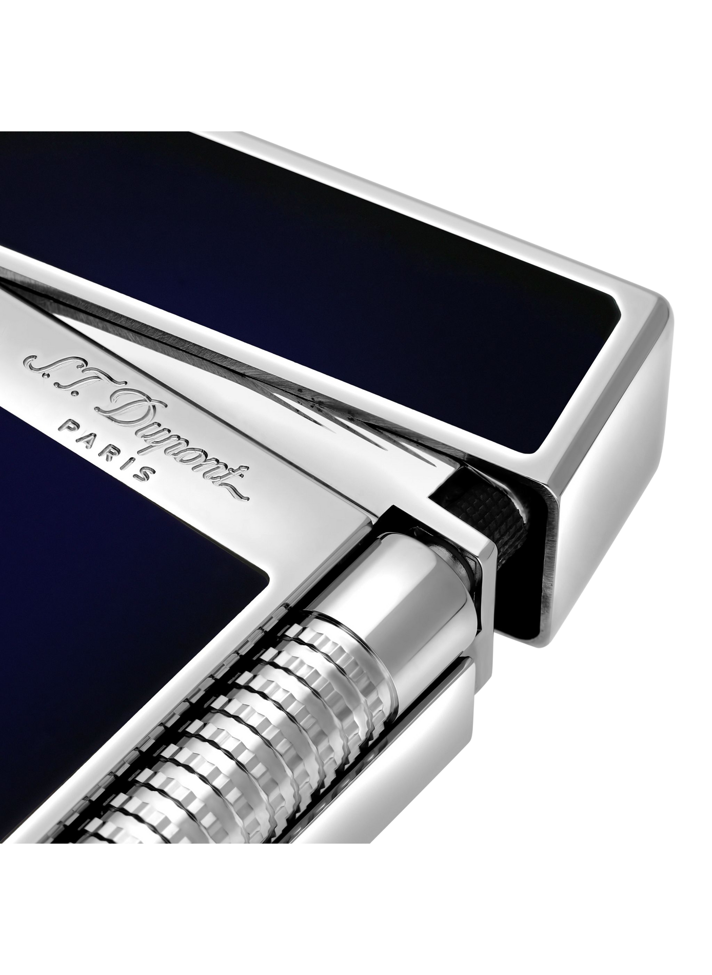 Lacquered Lighter The Grand Gupont S.T. DUPONT Blue