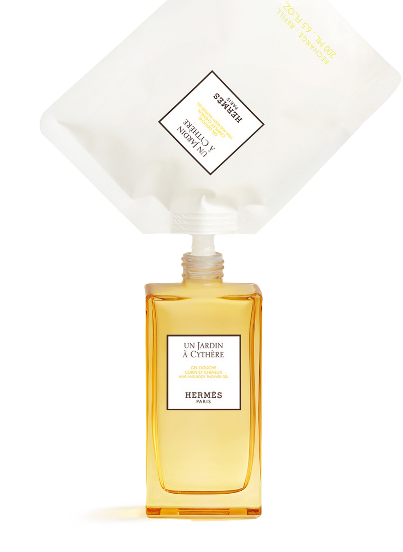 Un Jardin à Cythère - Gel douche corps et cheveux HERMÈS No color
