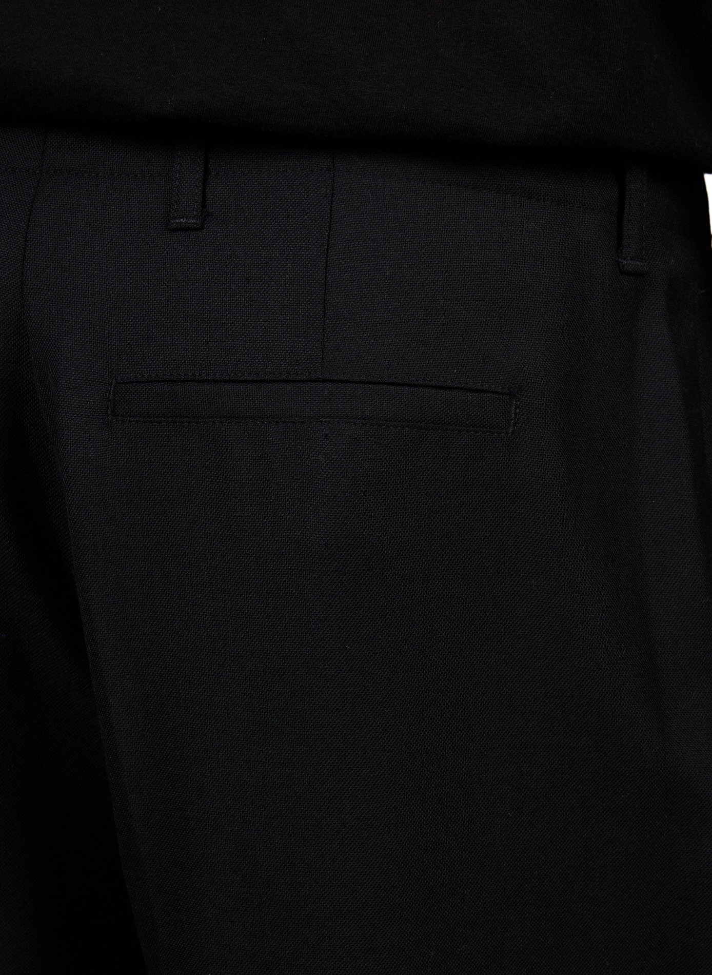 Cropped wool trousers OUR LEGACY Black