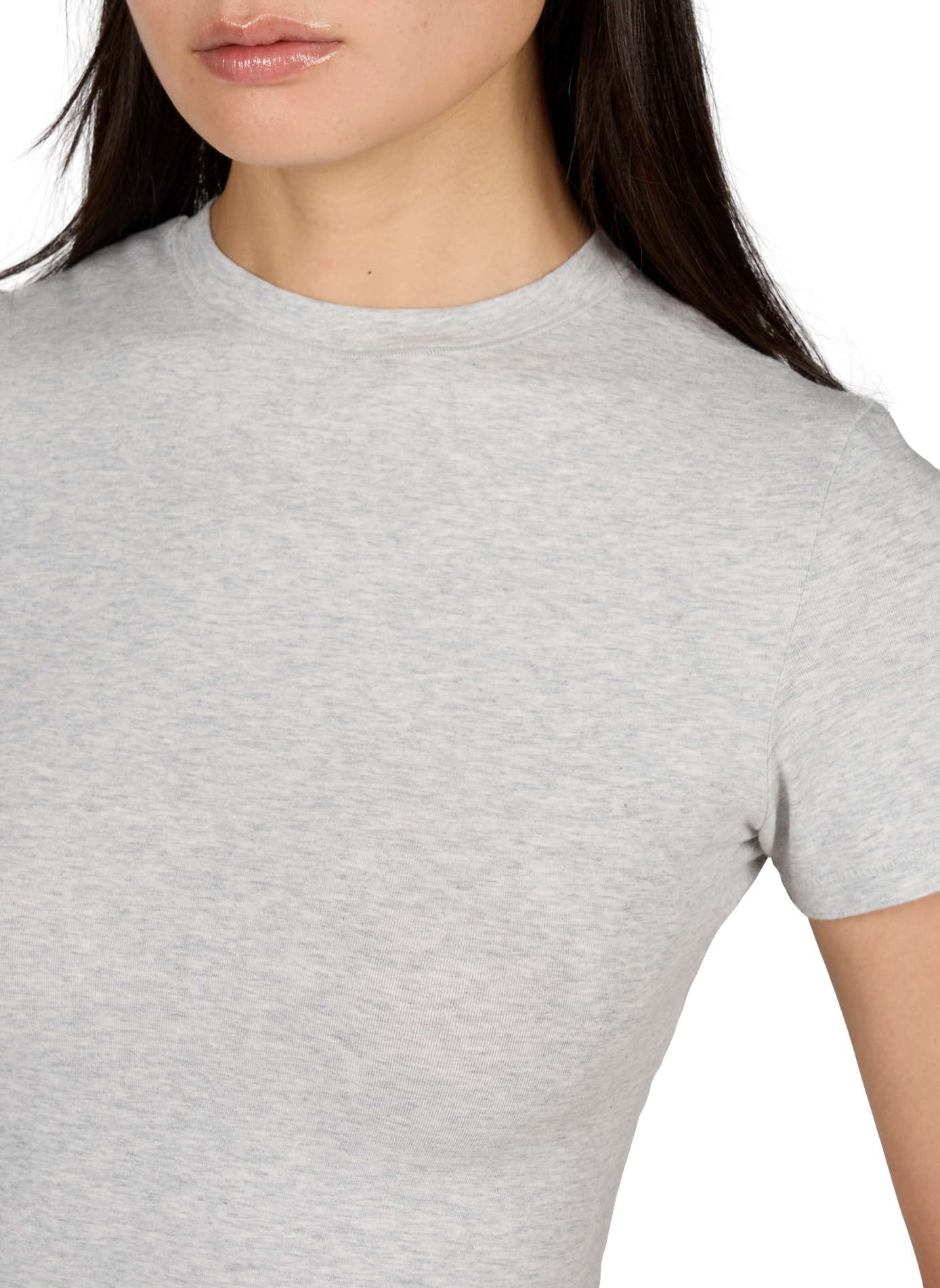 Set aus 2 T-Shirts aus Mischgewebe SKIMS Grau
