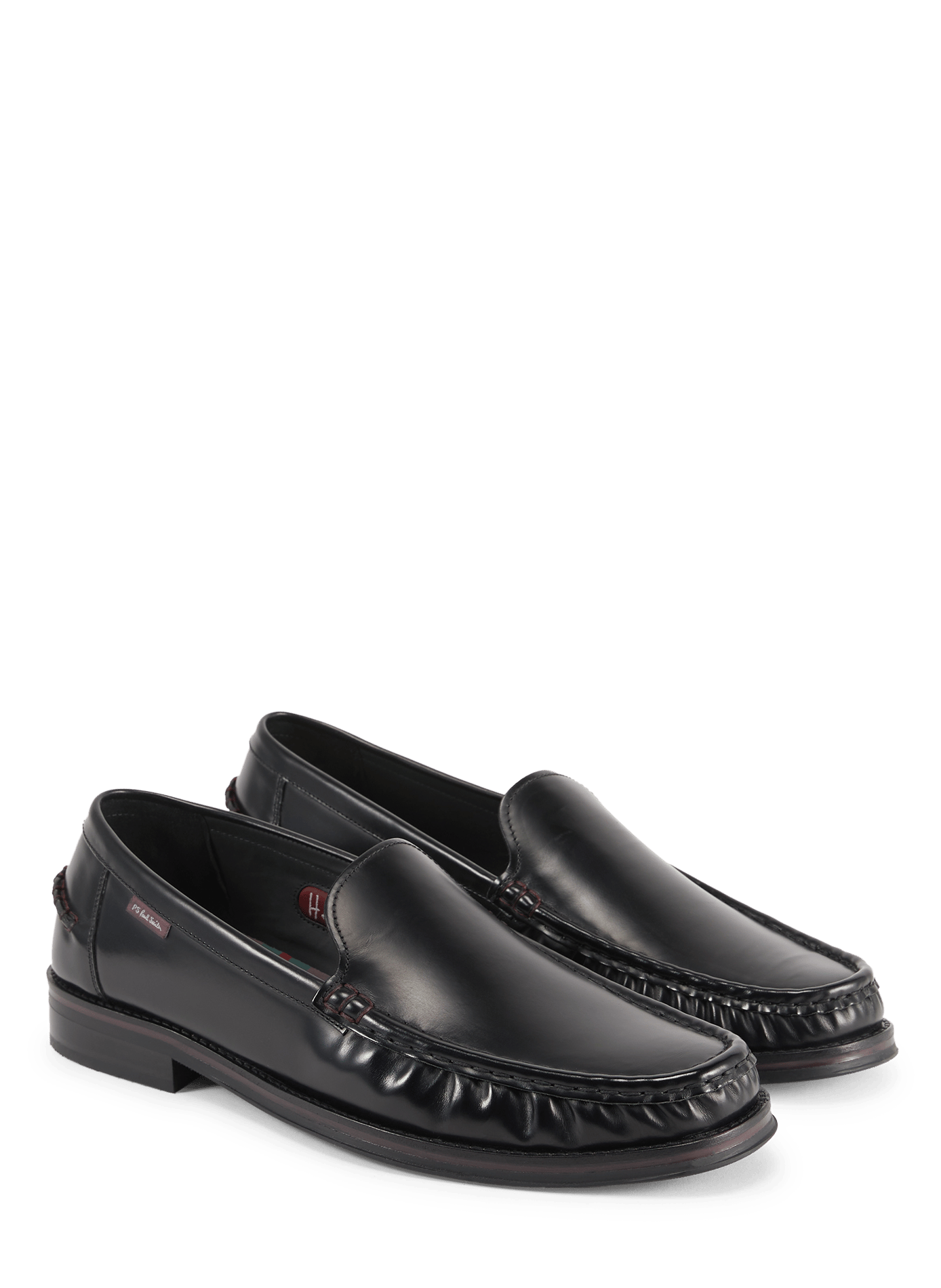 Leather loafers PAUL SMITH Black