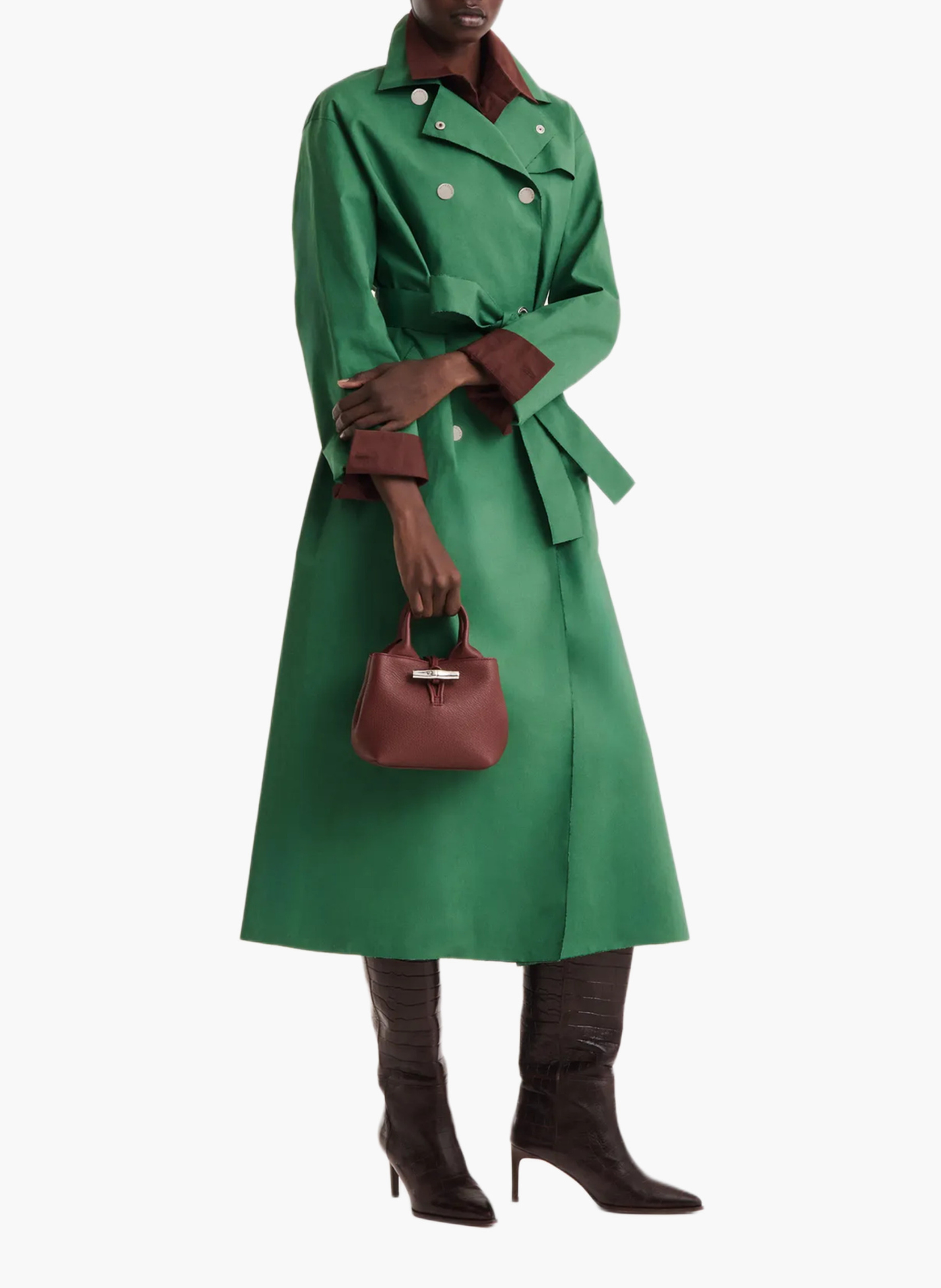 Sac à main xs le roseau LONGCHAMP Rouge