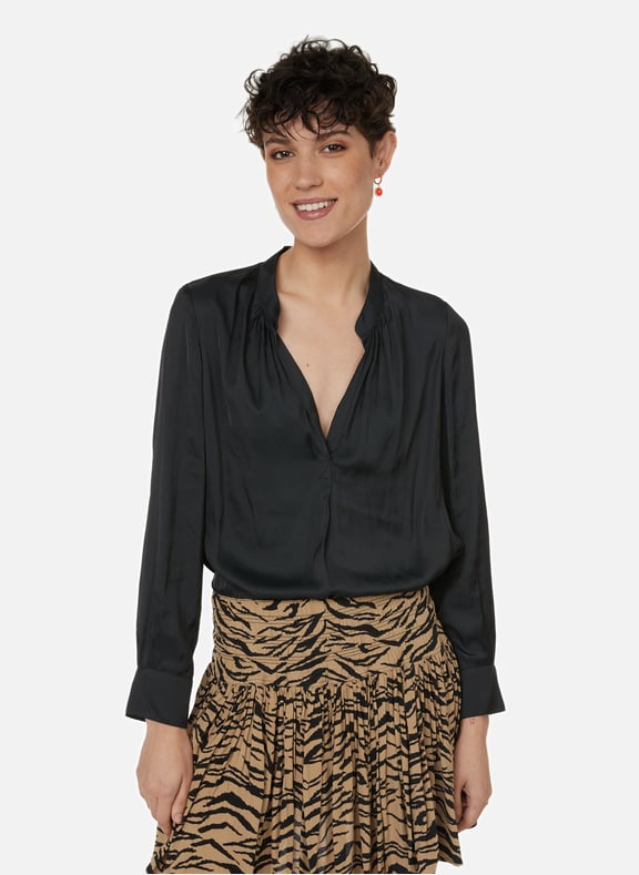 Tink satin blouse Black by ZADIG&VOLTAIRE ZADIG&VOLTAIRE Tink satin blouse Black