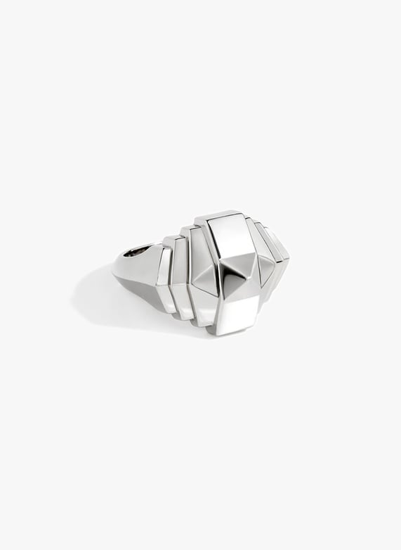 Bague Mini Rockaway en argent  | Argent by STATEMENT Bague Mini Rockaway en argent  Argent