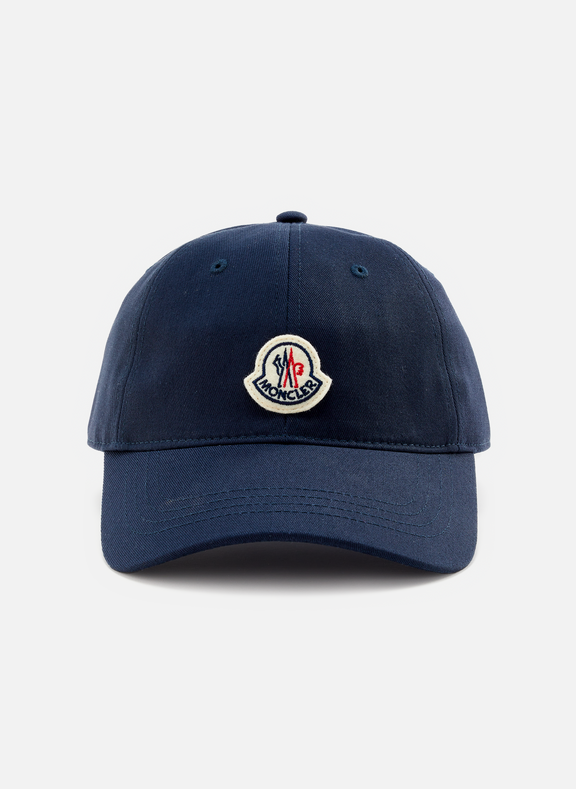 MONCLER Logo baseball cap Blue
