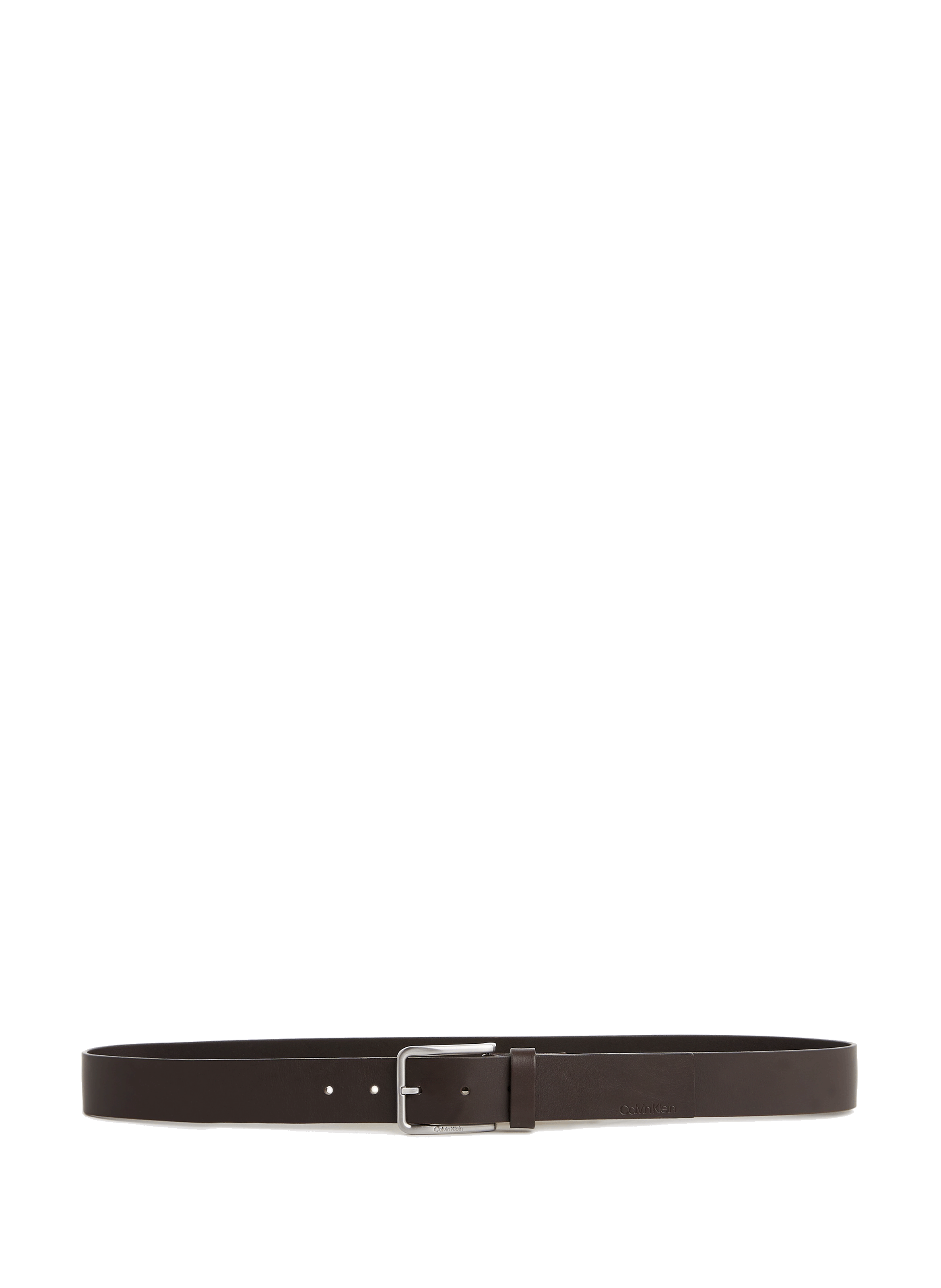 CALVIN KLEIN Ceinture en cuir Marron