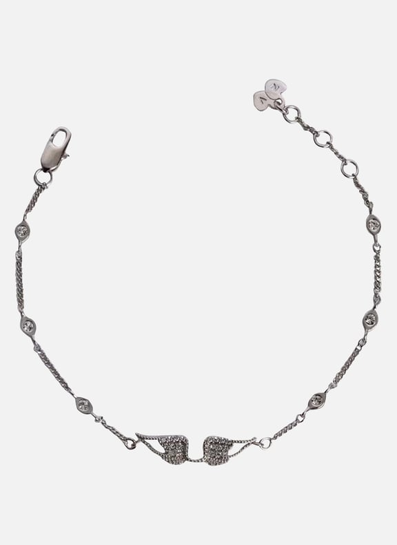Bracelet en laiton doré rock Gris by ZADIG&VOLTAIRE ZADIG&VOLTAIRE Bracelet en laiton doré rock Gris