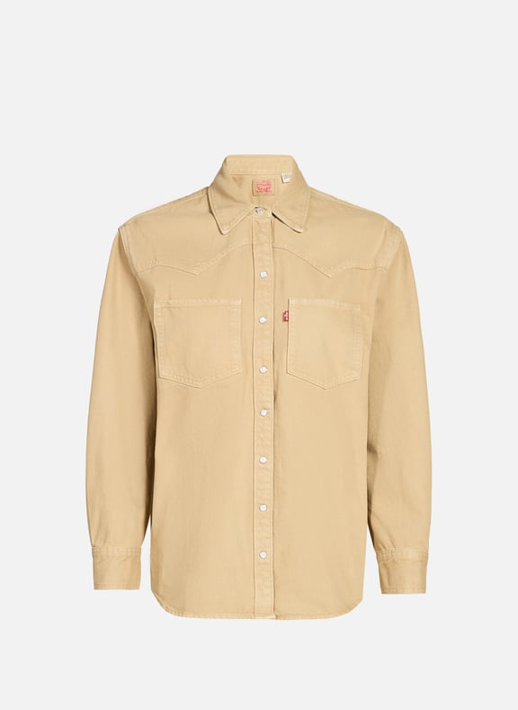 Surchemise en coton côtelé Marron by LEVI'S LEVI'S Surchemise en coton côtelé Marron