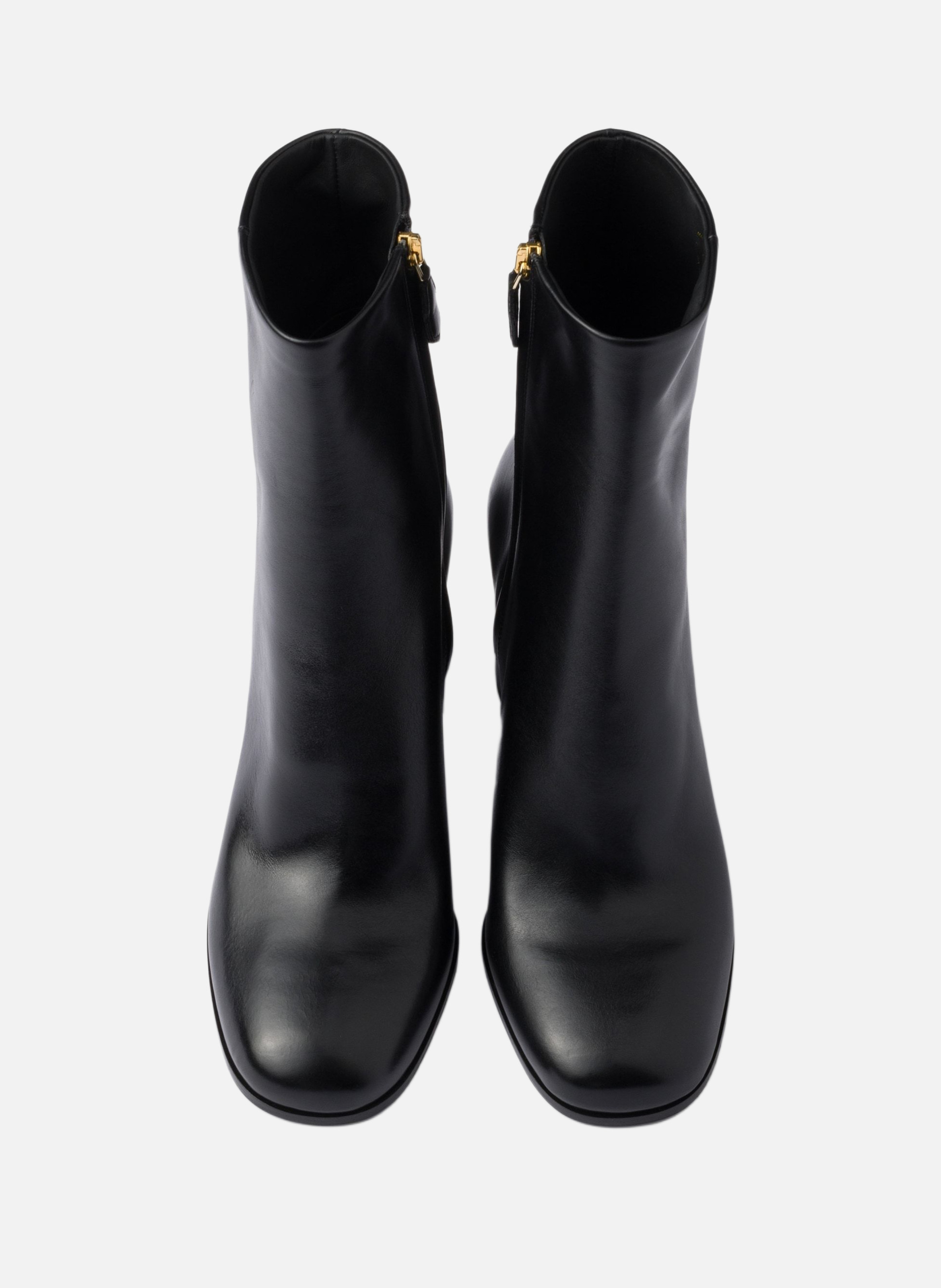 Bottines en cuir PRADA Noir