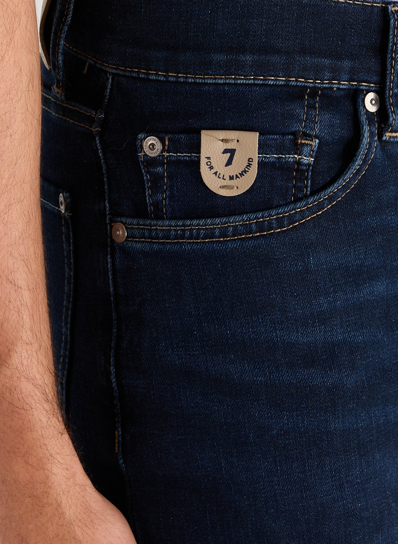 Cotton stretch skinny fit Jeans 7 FOR ALL MANKIND Blue