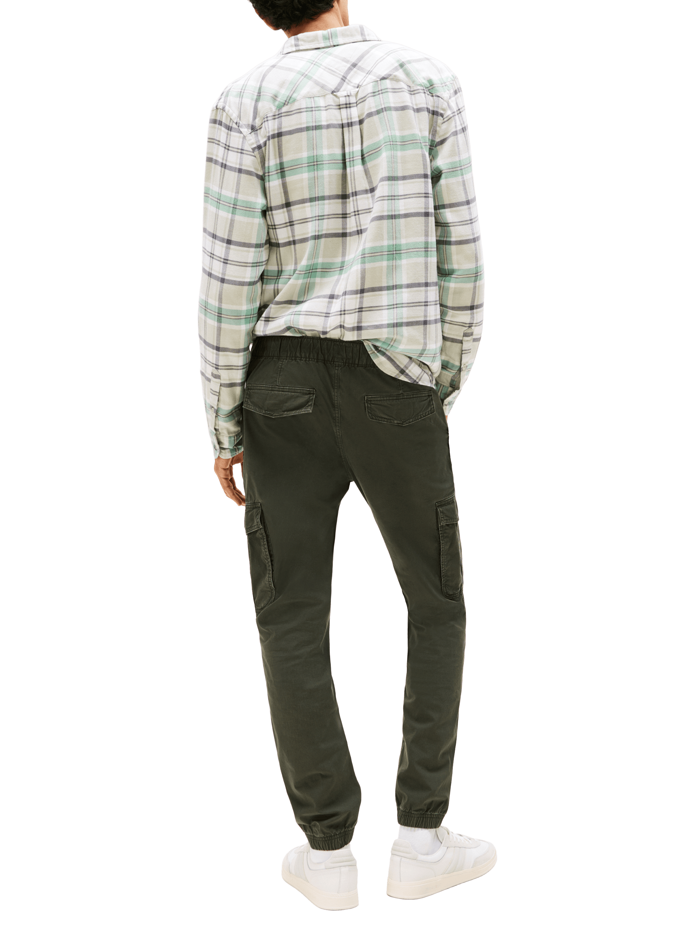 Cotton Cargo Pants TOMMY HILFIGER Green