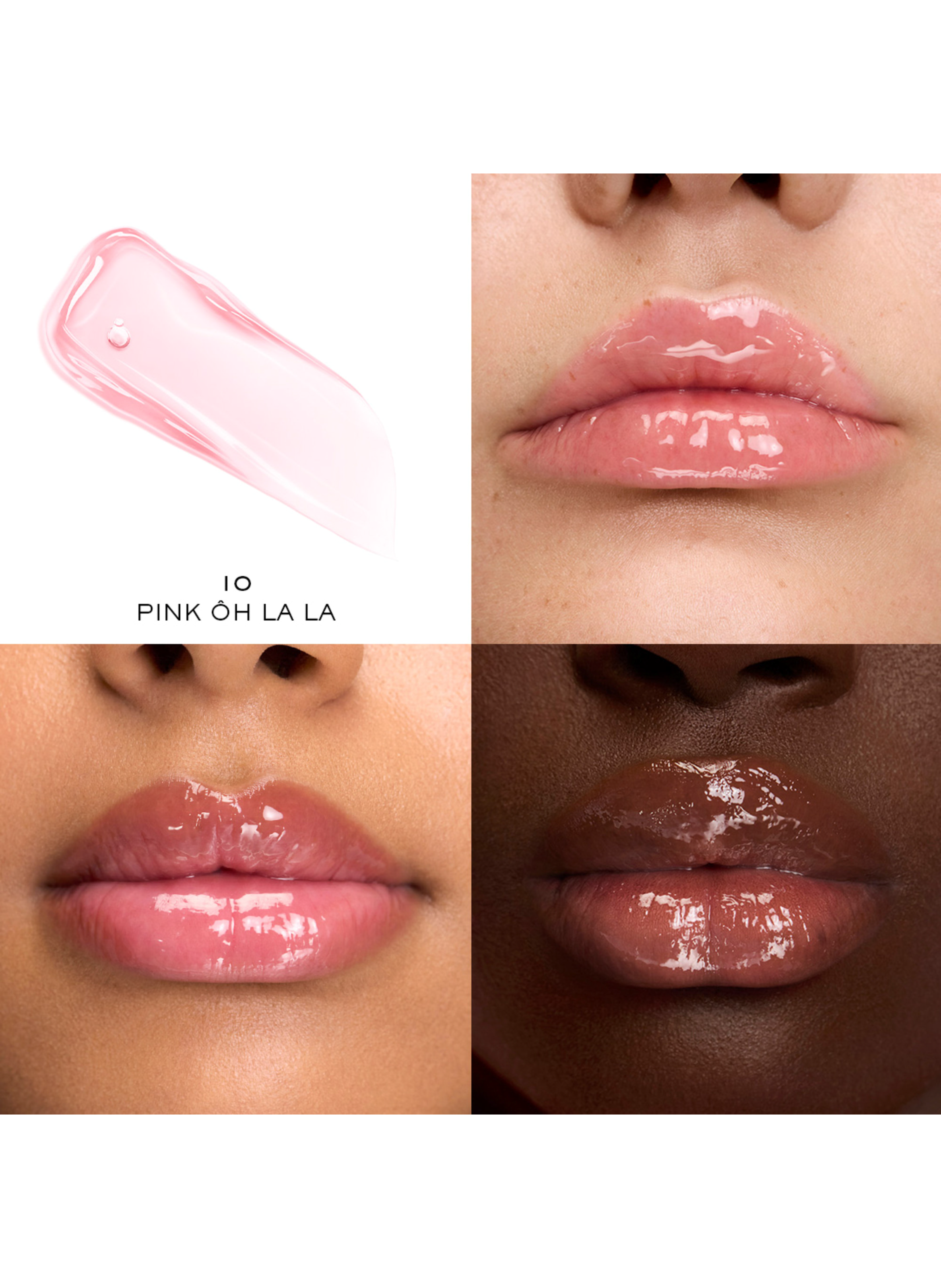 Lip Idôle Gloss Huile à Lèvres LANCÔME 10 pink oh la la