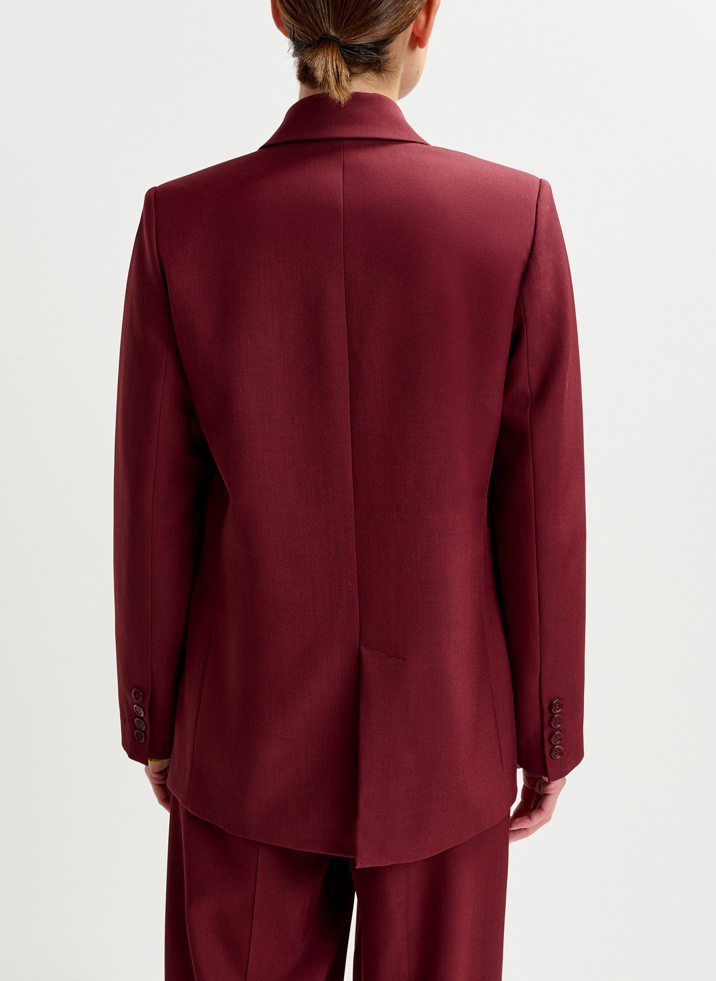 Veste col tailleur Imure ESSENTIEL ANTWERP Rouge