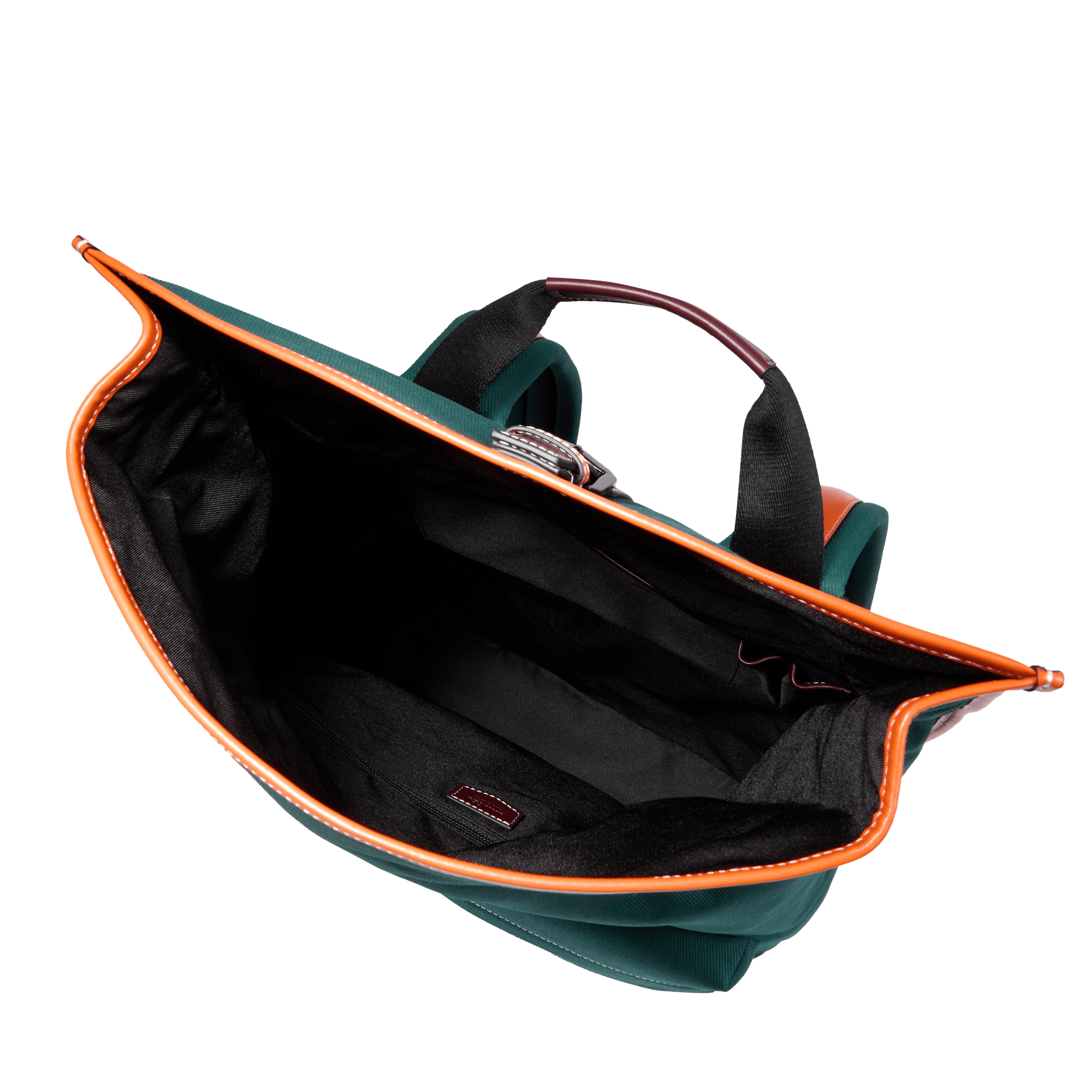 Sac à dos rolltop 15'6 escapade de lancel en cuir LANCEL Vert