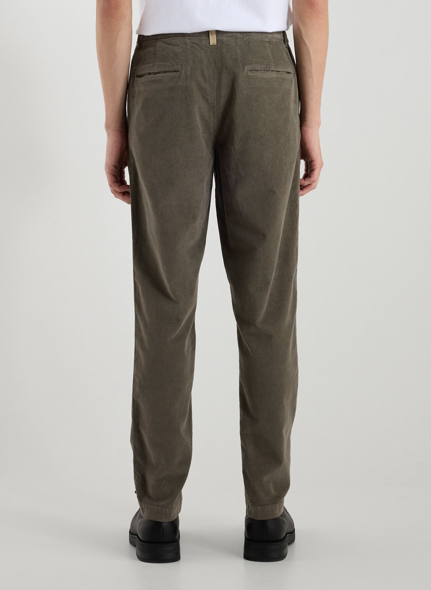 Pantalon en coton mélangé WOOLRICH Marron