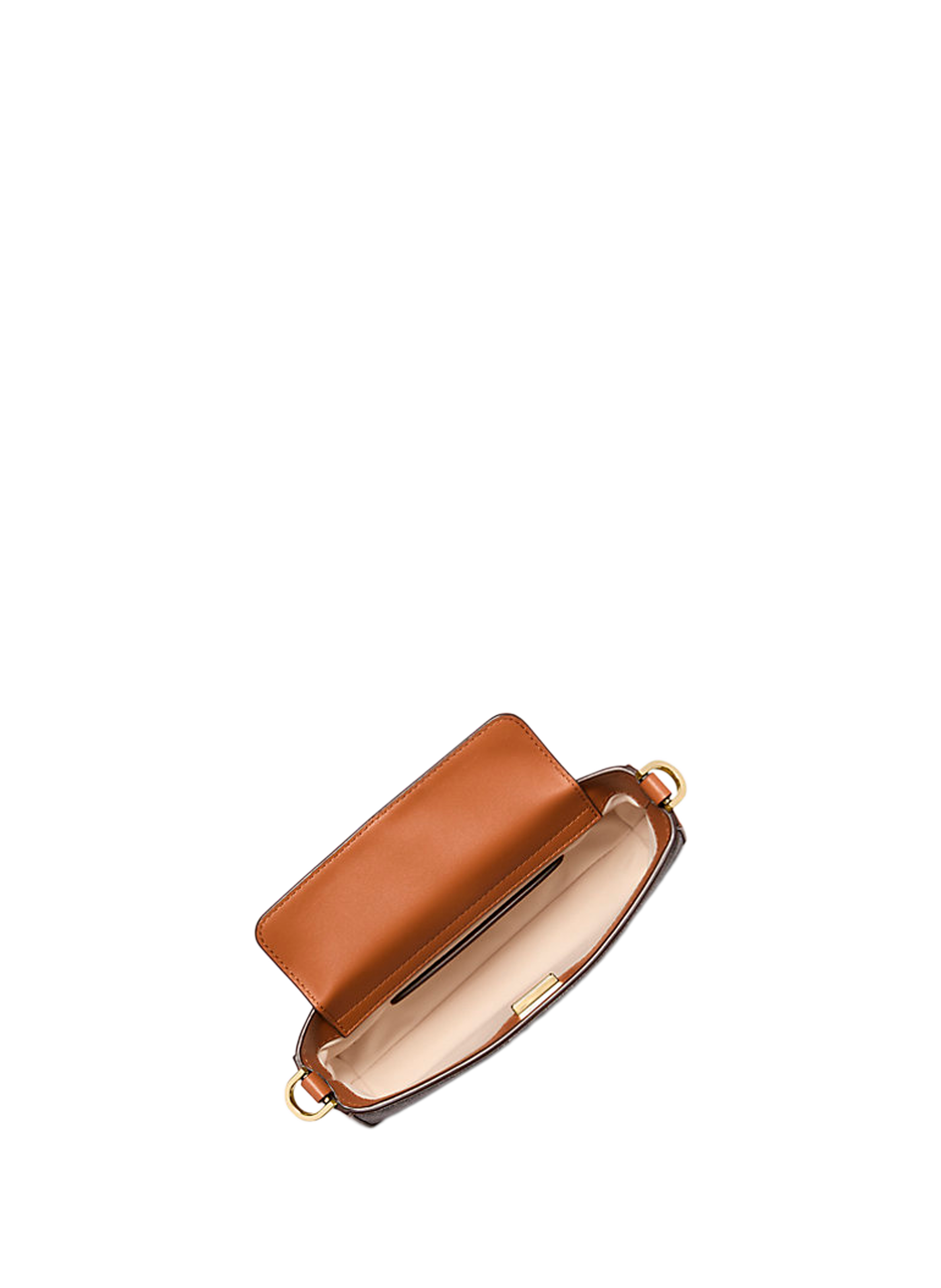 Sac à bandoulière monogramme MICHAEL KORS Marron