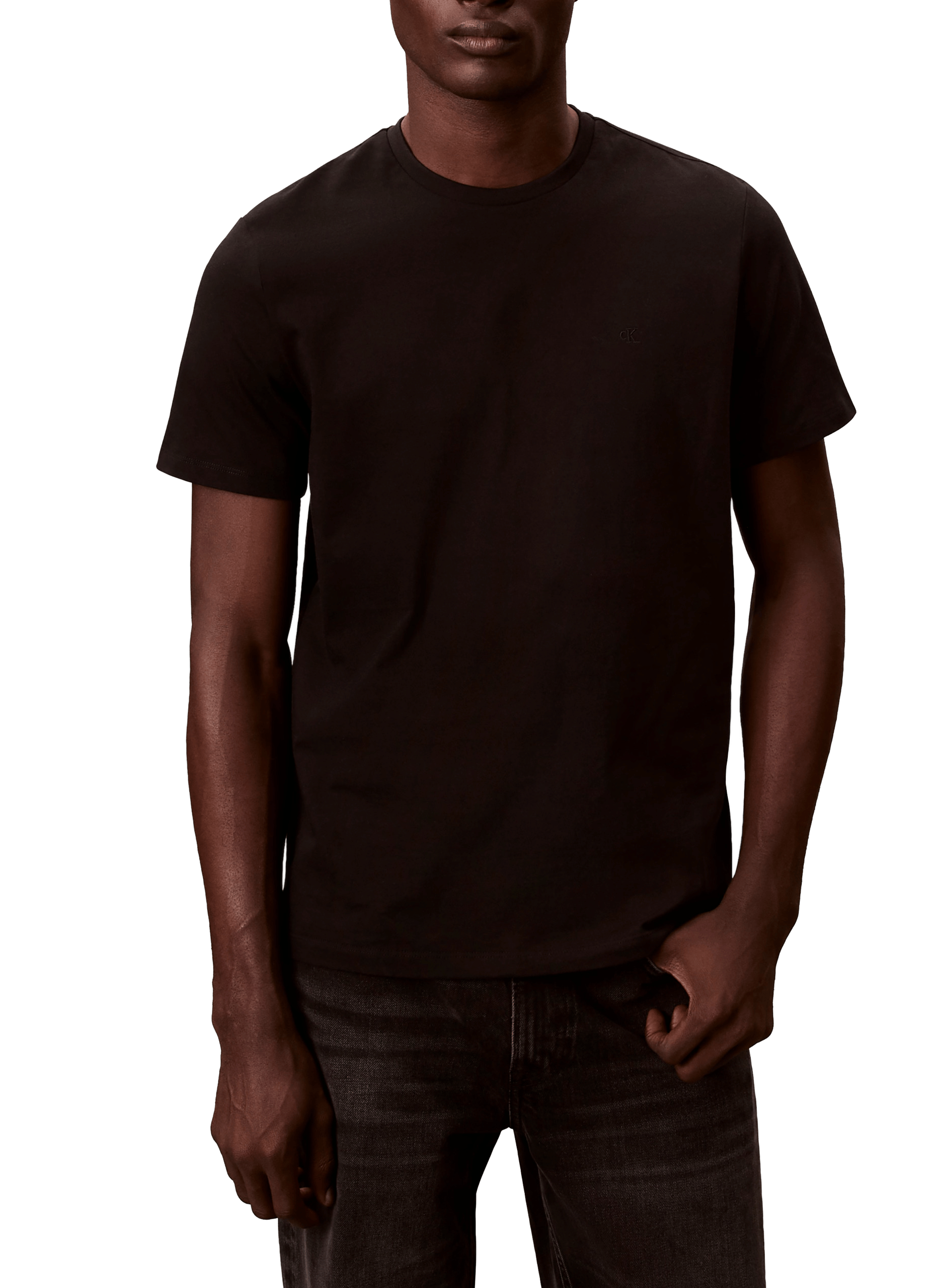 CALVIN KLEIN T-shirt en coton Noir