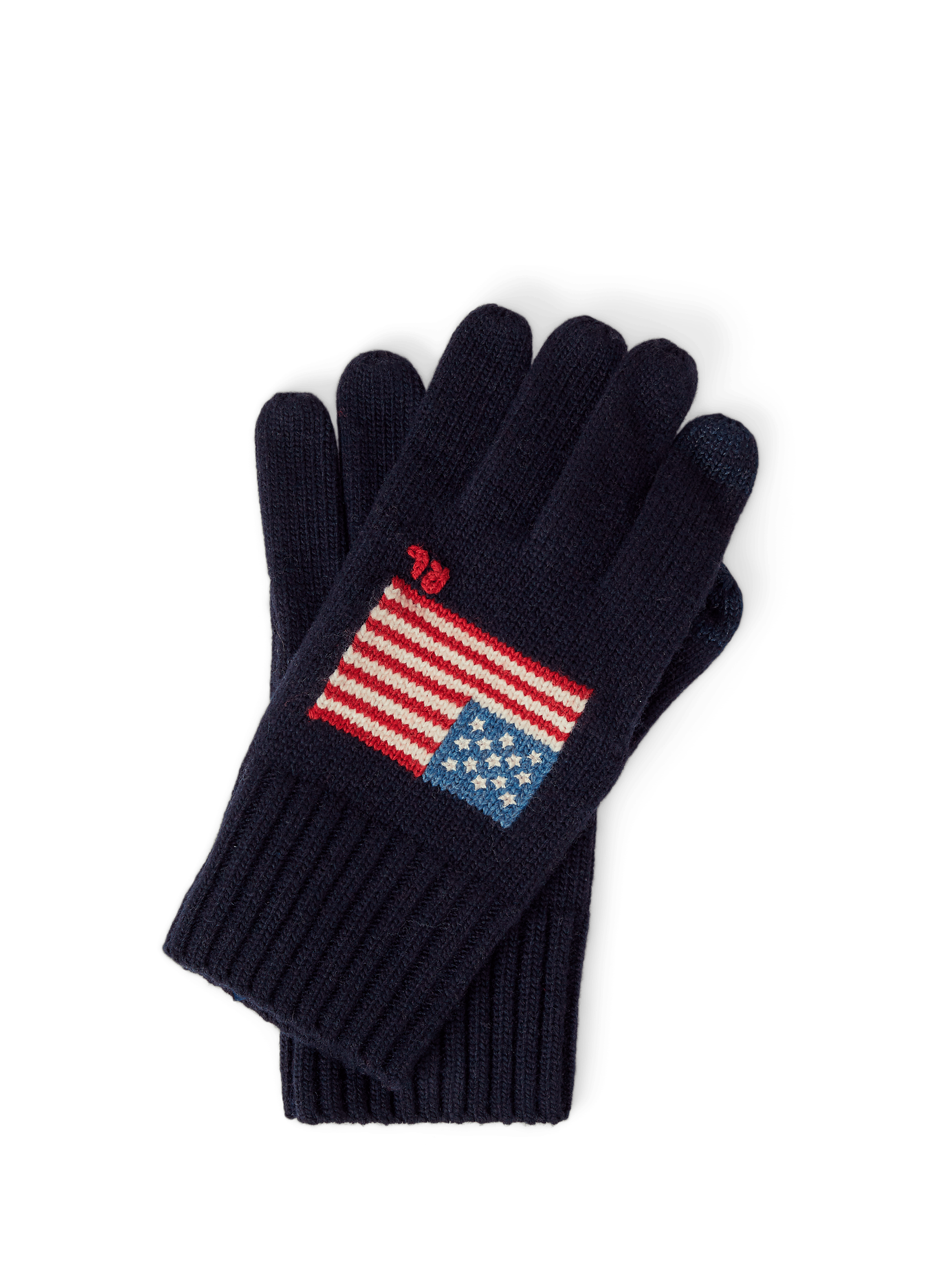 Gants en laine mélangée POLO RALPH LAUREN Bleu