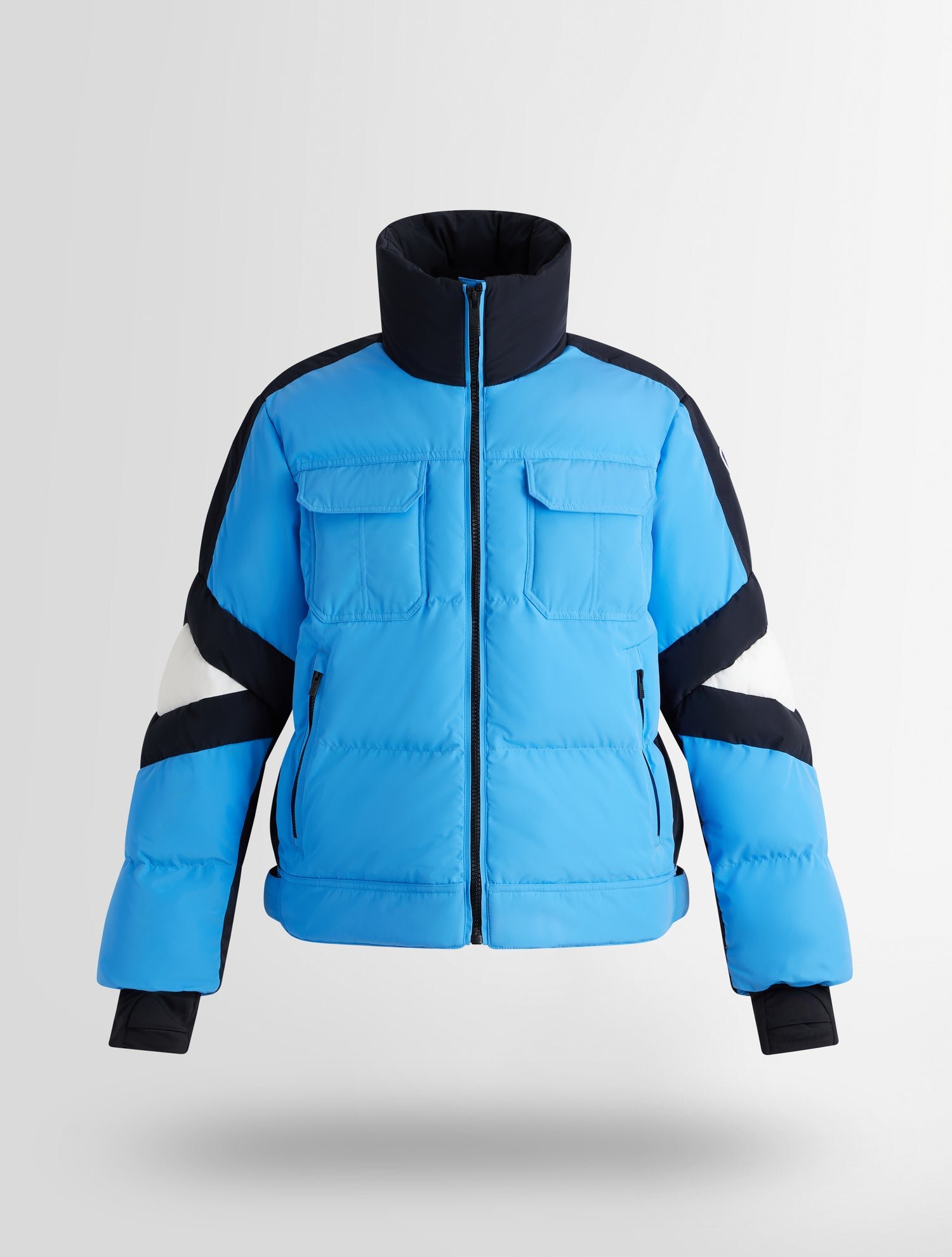 Veste de ski bottrix col tailleur coupe regular FUSALP Bleu