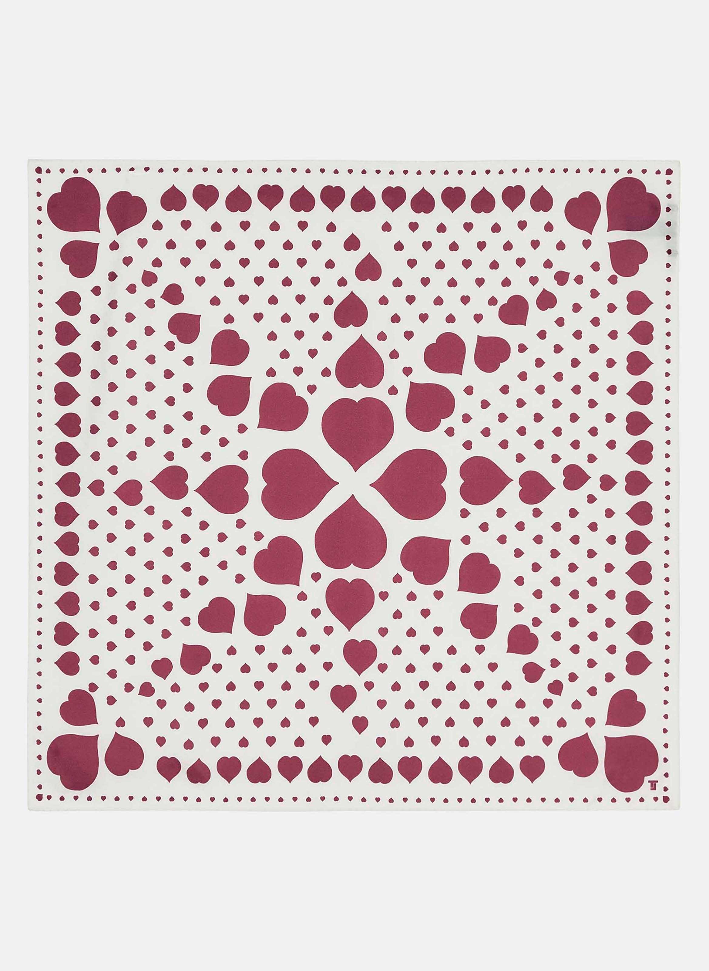 Carré de soie estee TARA JARMON Beige