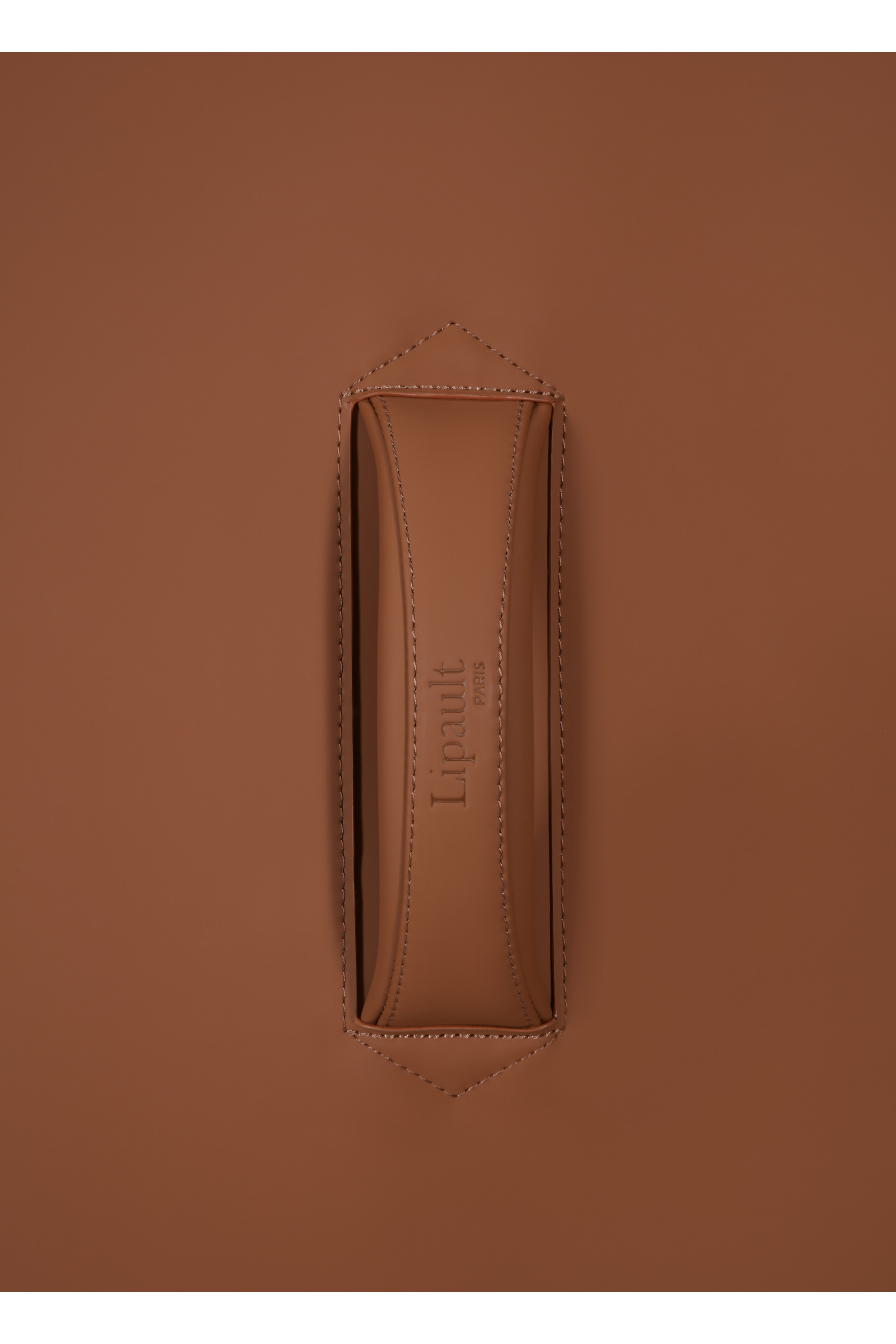 Lost in berlin valise 4 roues taille xl LIPAULT PARIS Marron