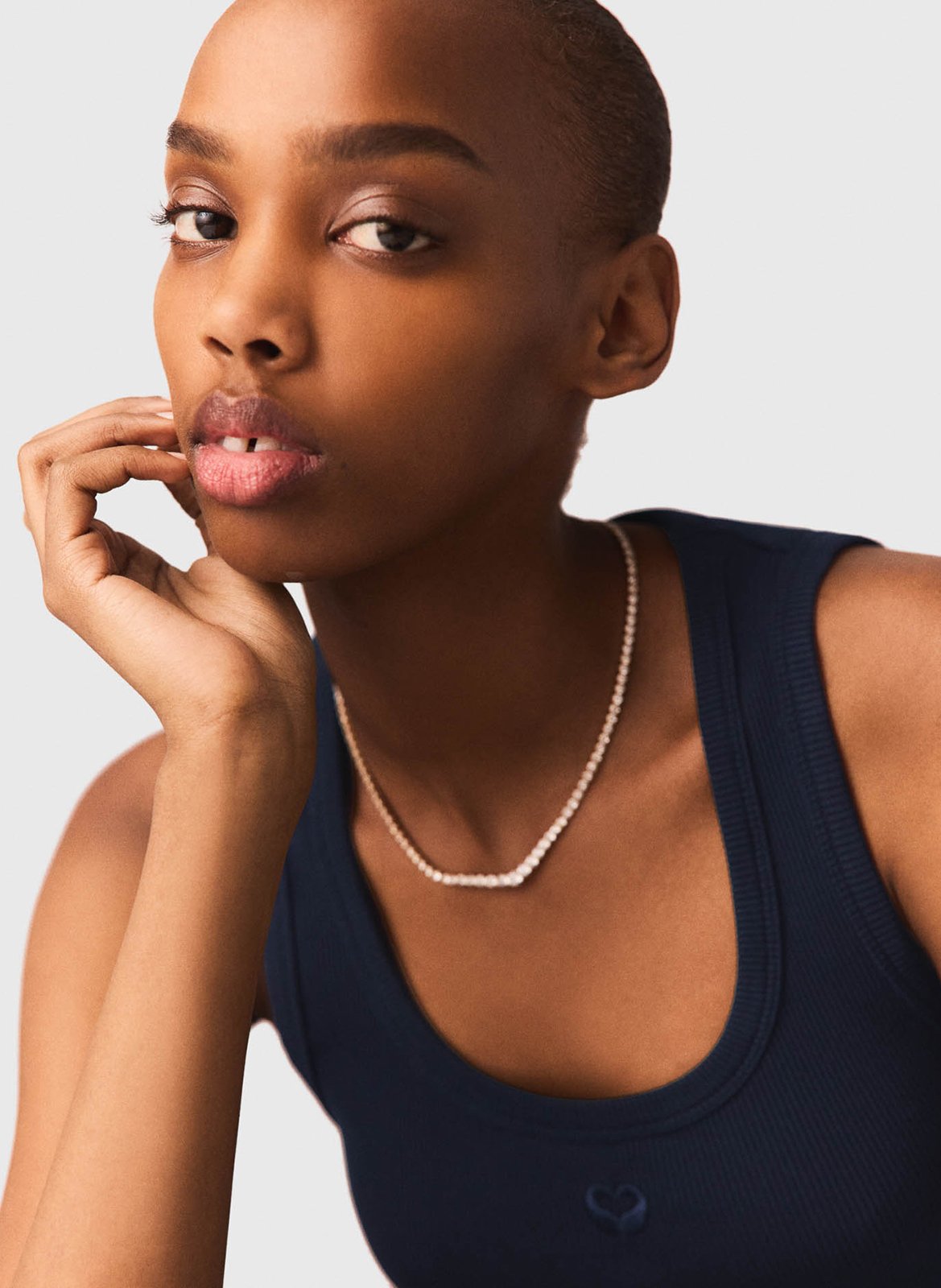 Collier avec perles MAJE Doré