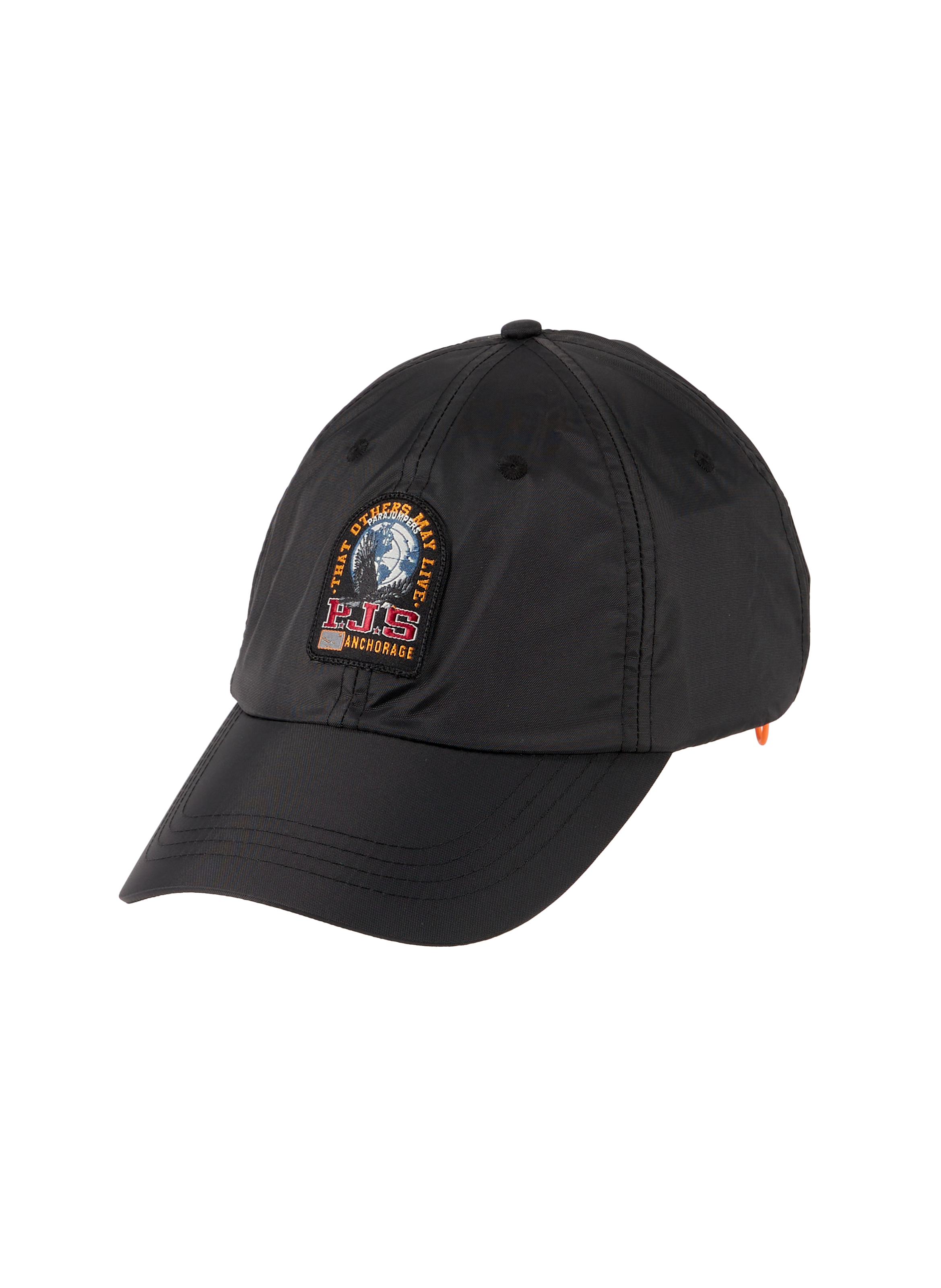 Casquette Bravo avec cordon mousqueton amovible BRAVO Off black