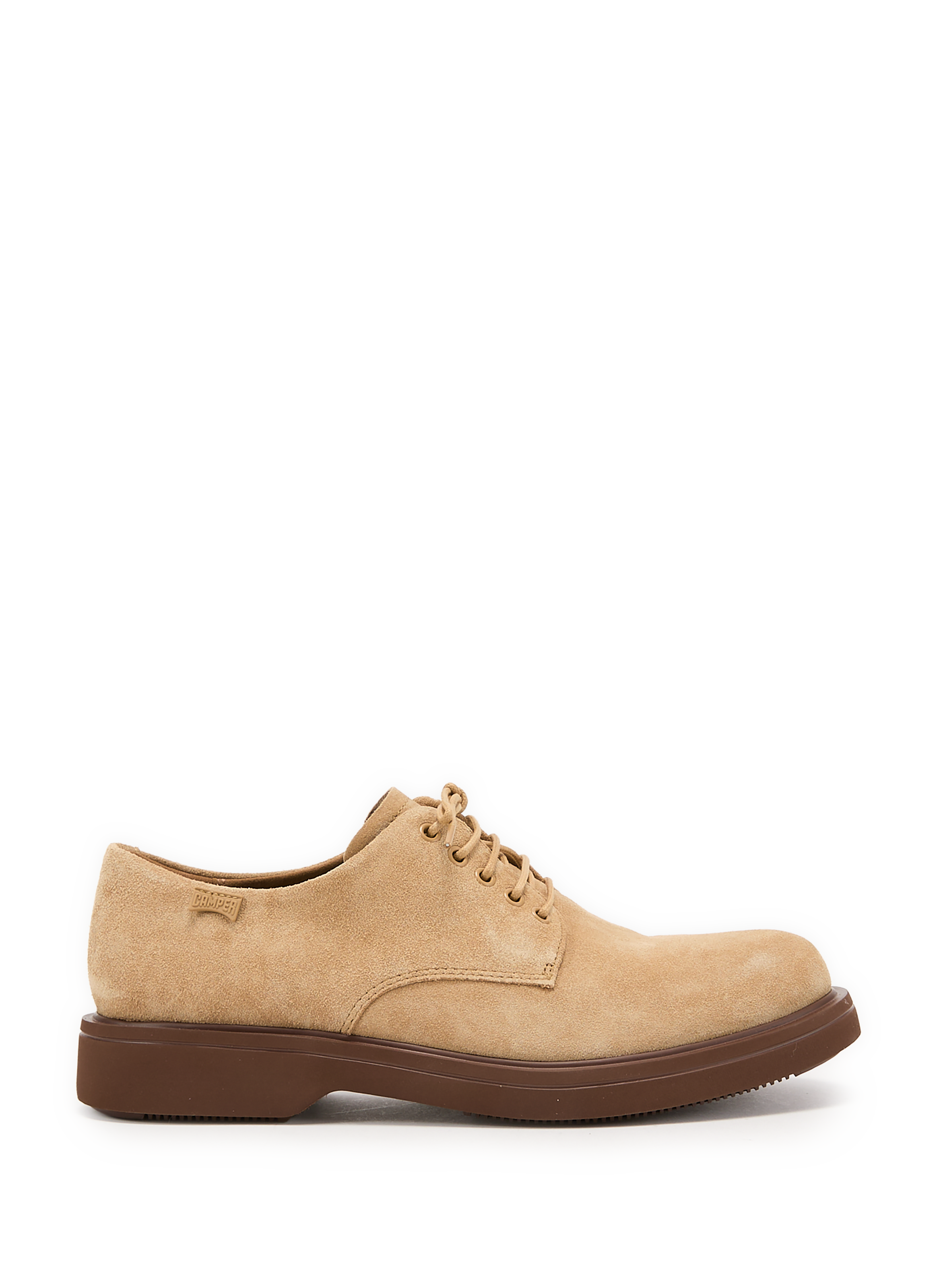 Norman cow leather derbies CAMPER Beige