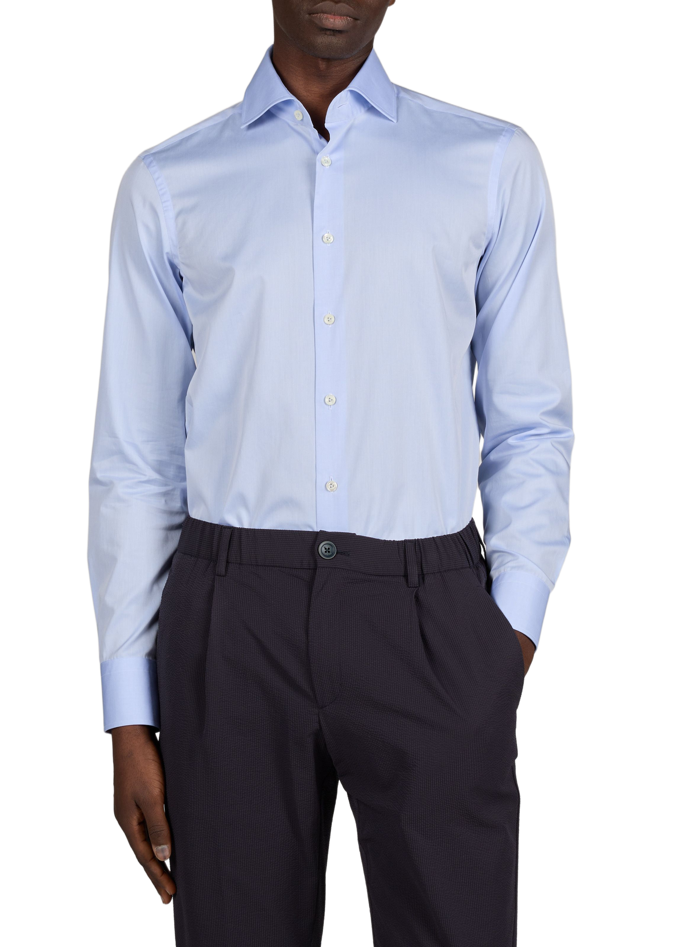  Cotton shirt VAN LAACK Blue