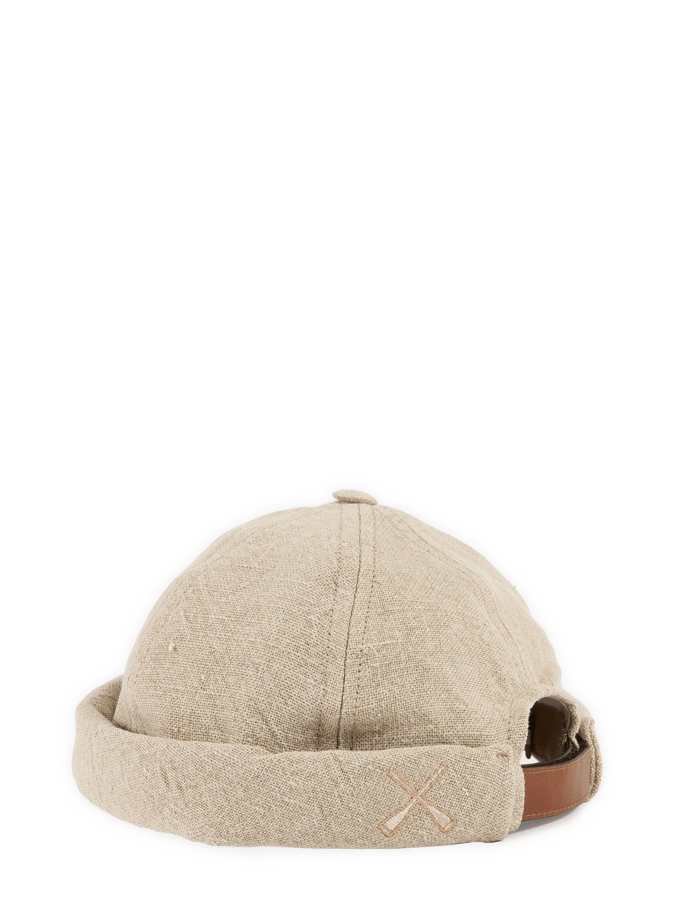Textured cotton hat BETON CIRE Beige