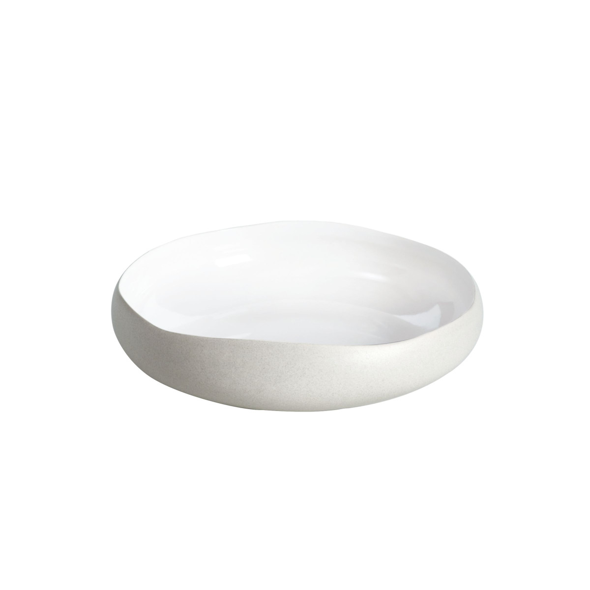 Oslo - assiette creuse 20 cm (lot de 6) MEDARD DE NOBLAT Blanc