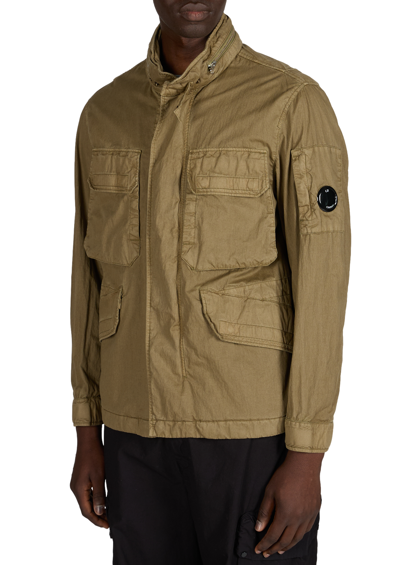 Straight Jacket 50 Fili Wax Field CP COMPANY Green