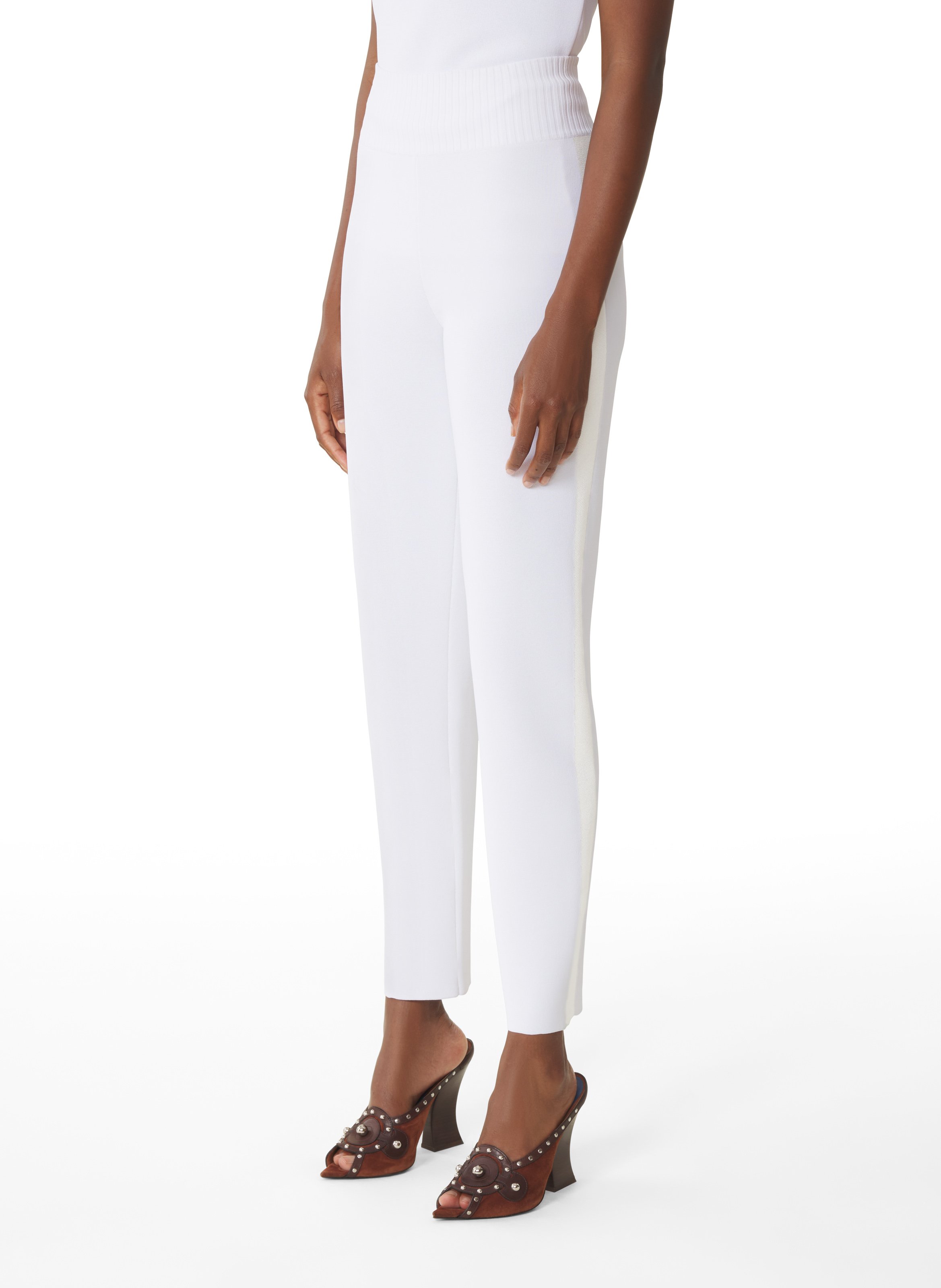 Legging en viscose LANVIN Blanc