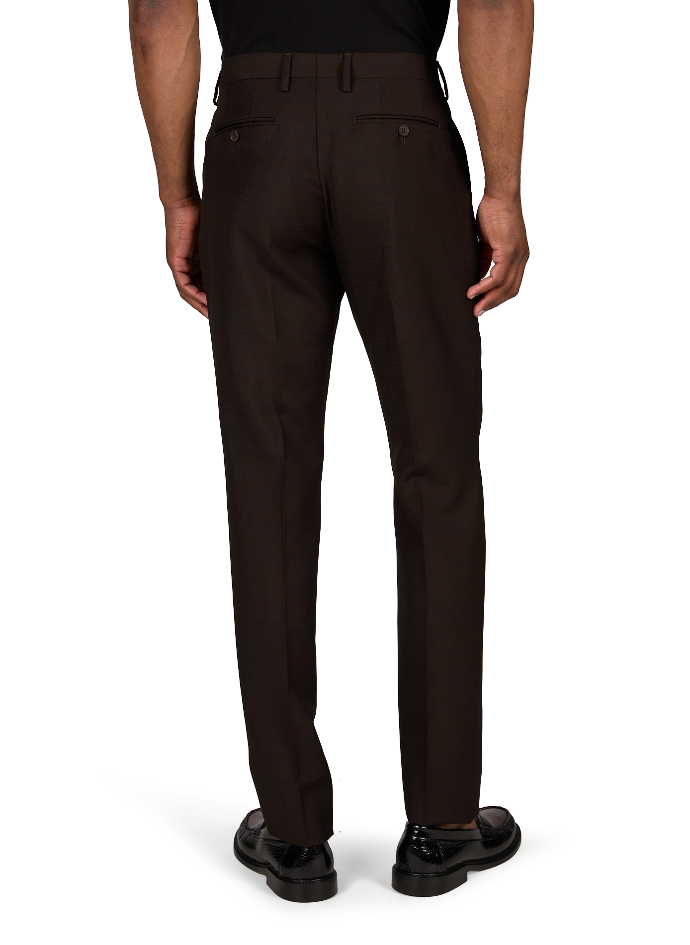 Hilm wool and mohair trousers SAISON 1865 Brown