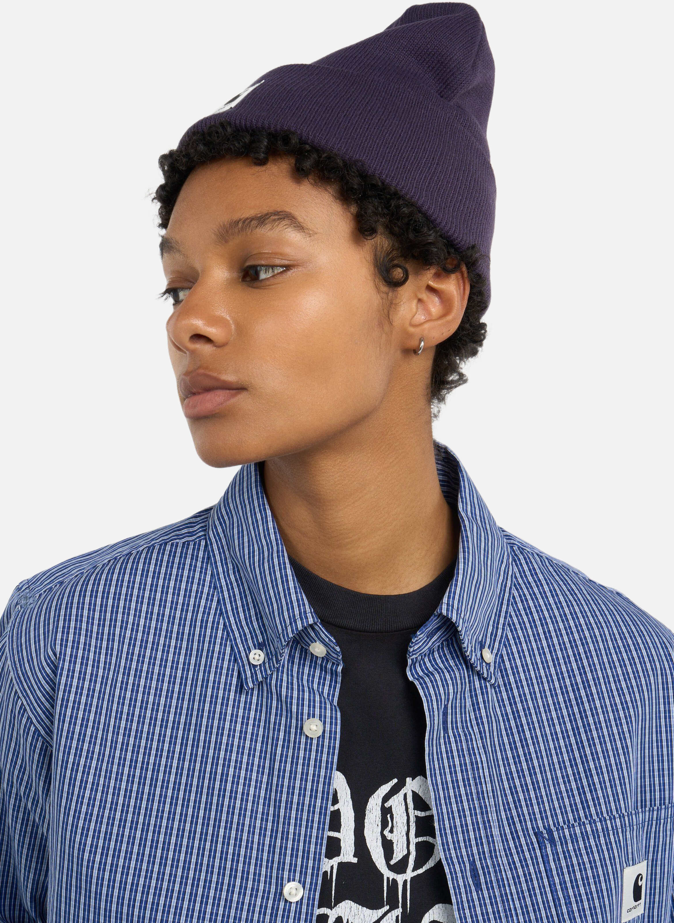 Bonnet w' ashley beanie CARHARTT WIP Violet