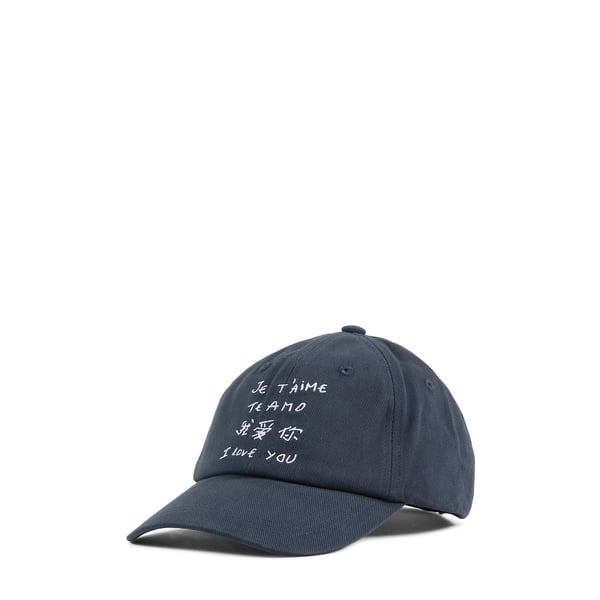 Casquette brodée Je t'aime en coton Casquette brodée Je t'aime en coton
