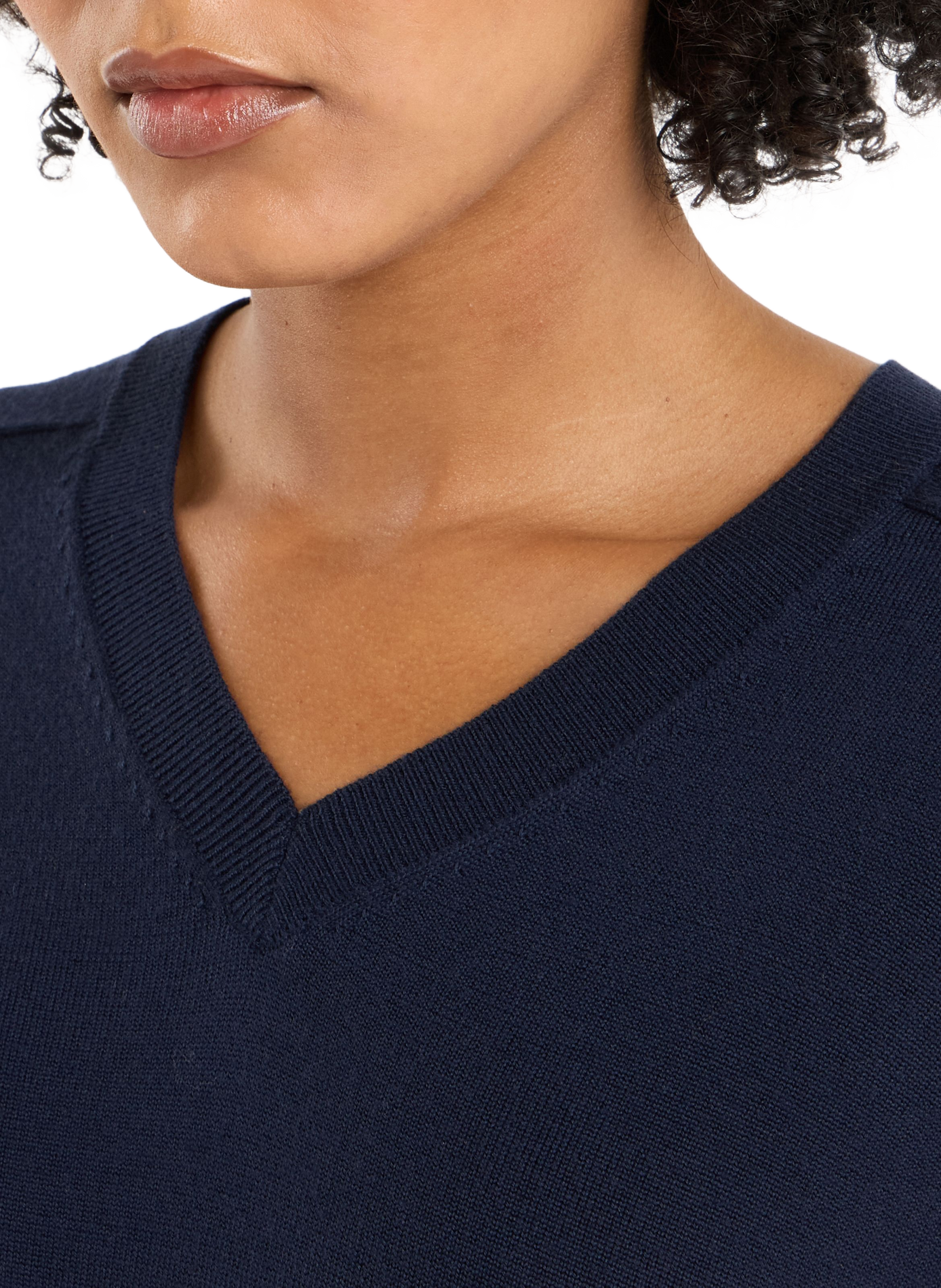 Pullover mit abnehmbarem Schal aus Wolle SAISON 1865 Blau