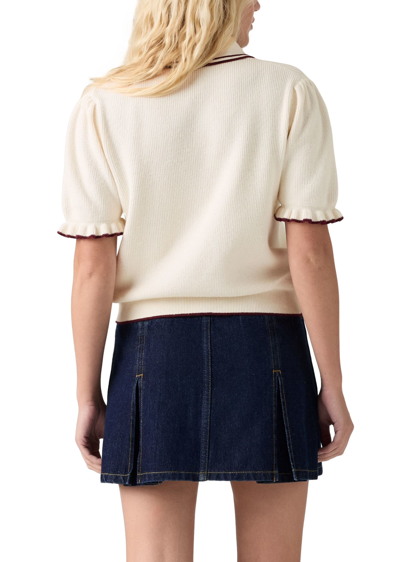 Short-sleeved Supersoft Summer polo in blended cotton LEVI'S White