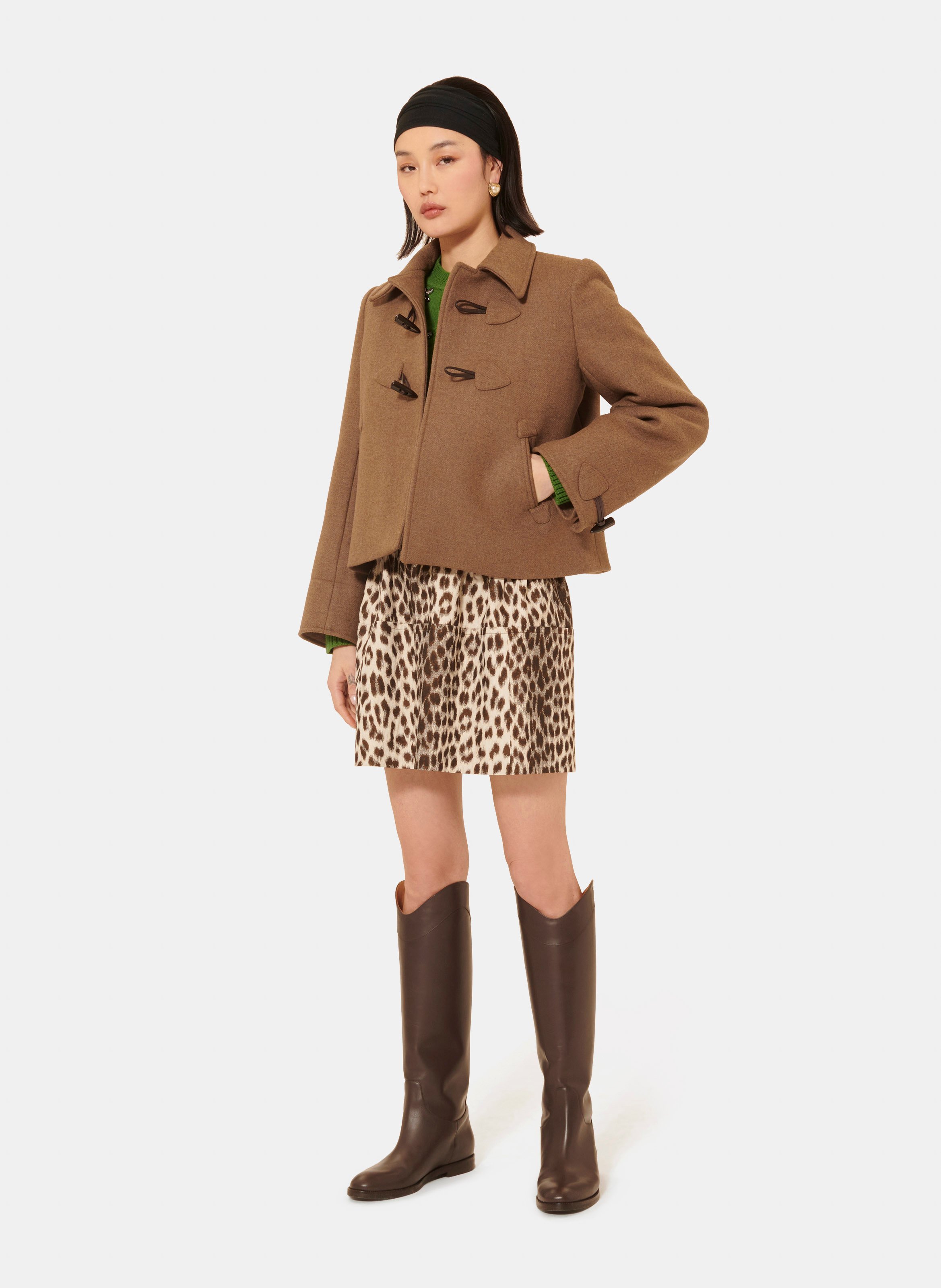 Manteau manoel TARA JARMON Marron