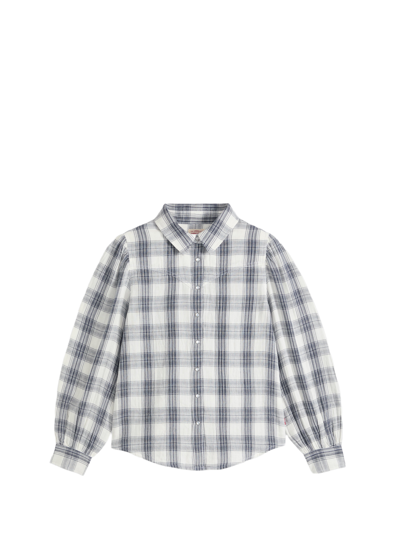 Shirt with classic plaid collar LEVI'S Blue
